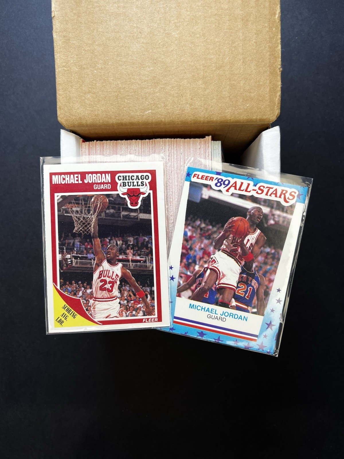 1989-90 Fleer Basketball Complete Set-168 Cards and 11 All-Stars Stickers