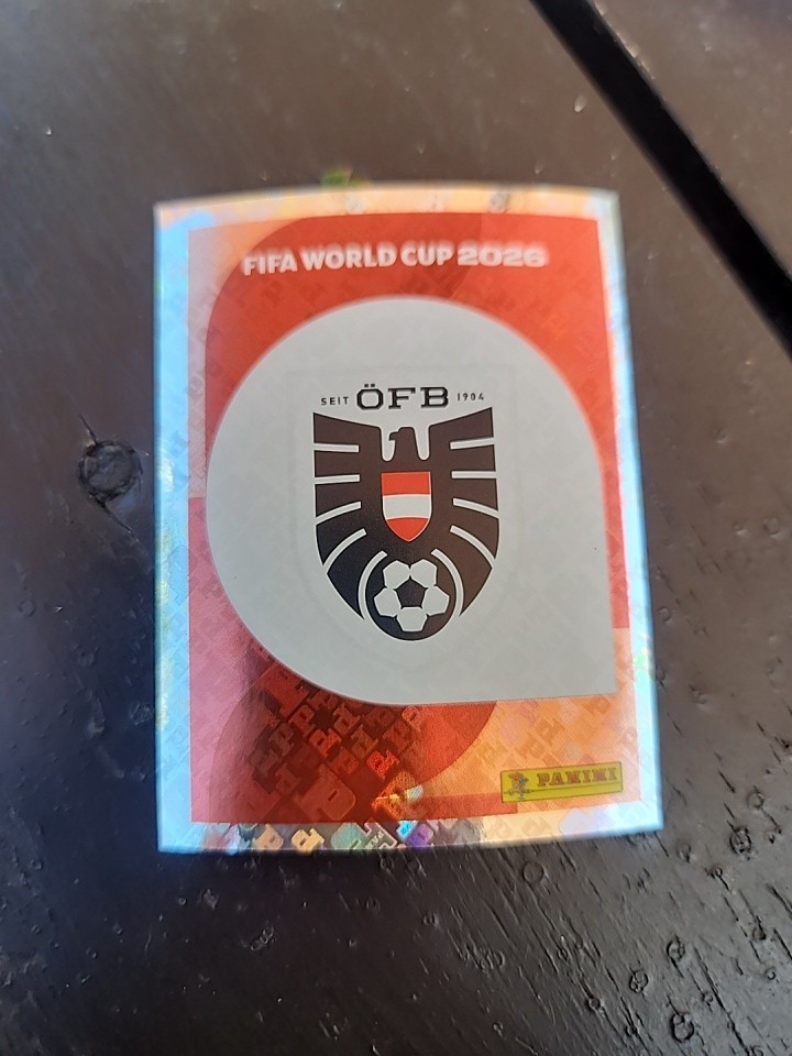 Panini FIFA World Cup 2026 Sticker AUT 1 Austria ÖFB Club Badge/Logo