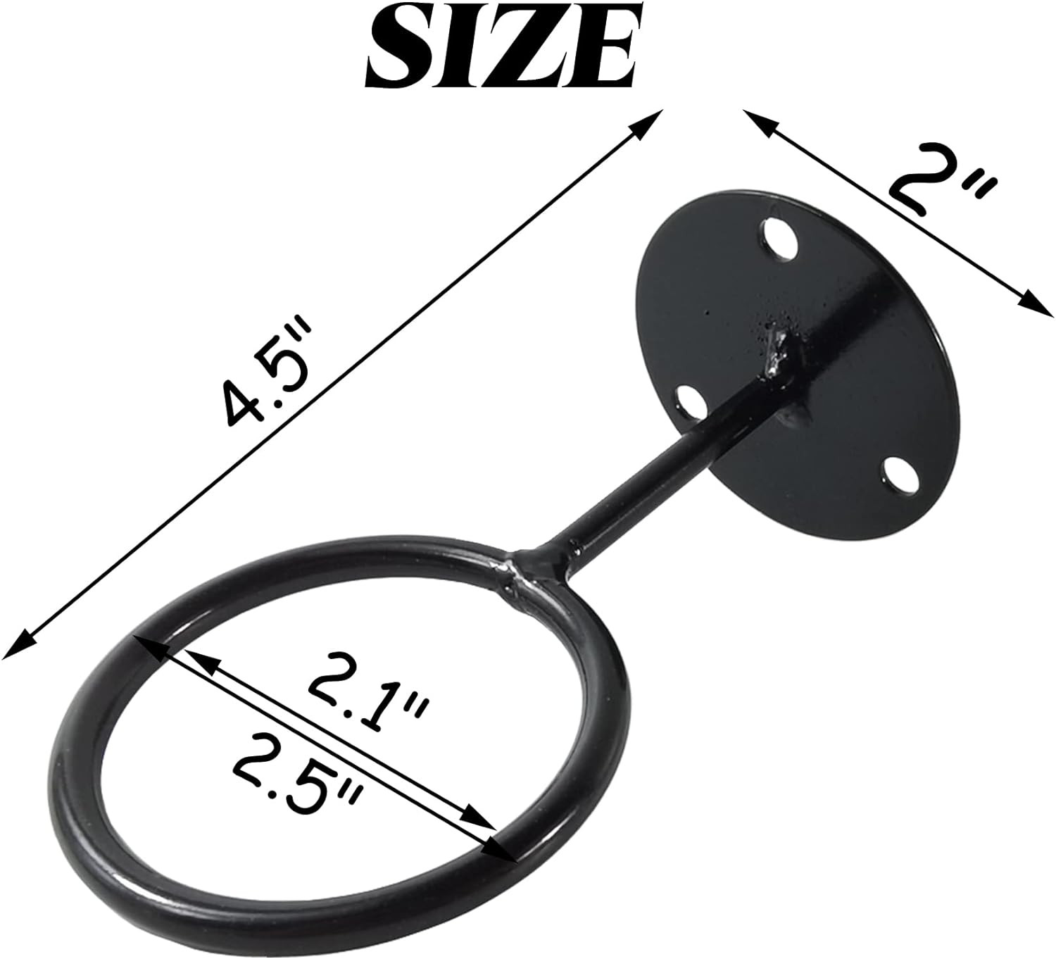 3PCS Baseball Display Memorabilia Holder Heavy-Duty Wall Mount Rack for Collecti