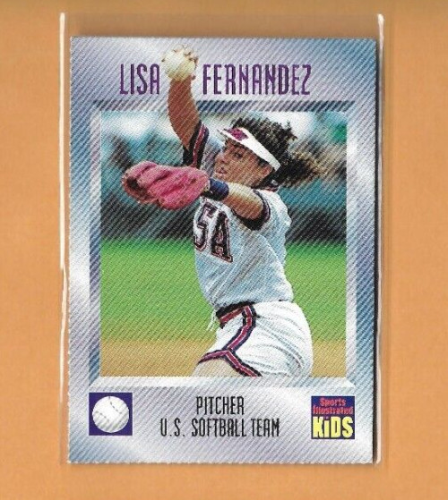 1997 SI Sports Kids LISA FERNANDEZ Softball University UCLA Bruins Olympics #577