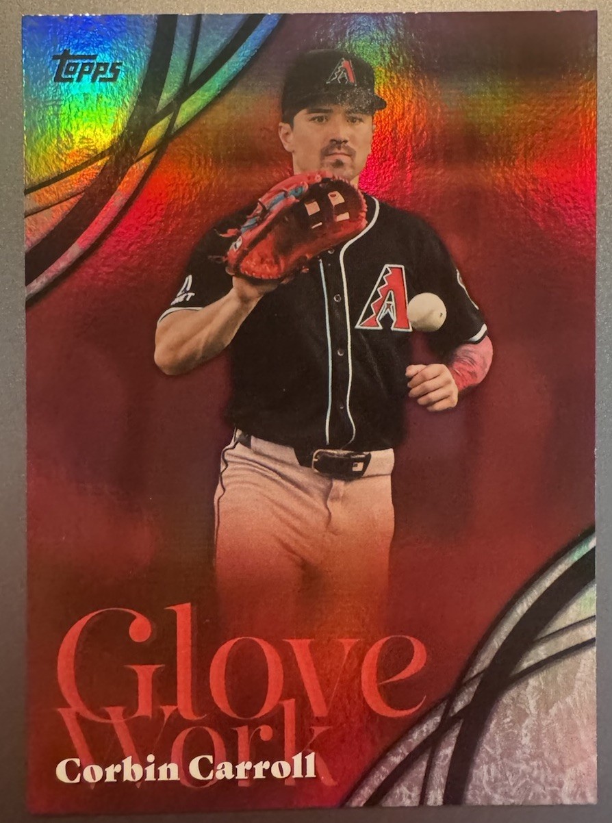 2026 Topps Series 2 Baseball Glove Work GW-56 Corbin Carroll Arizona Diamondback