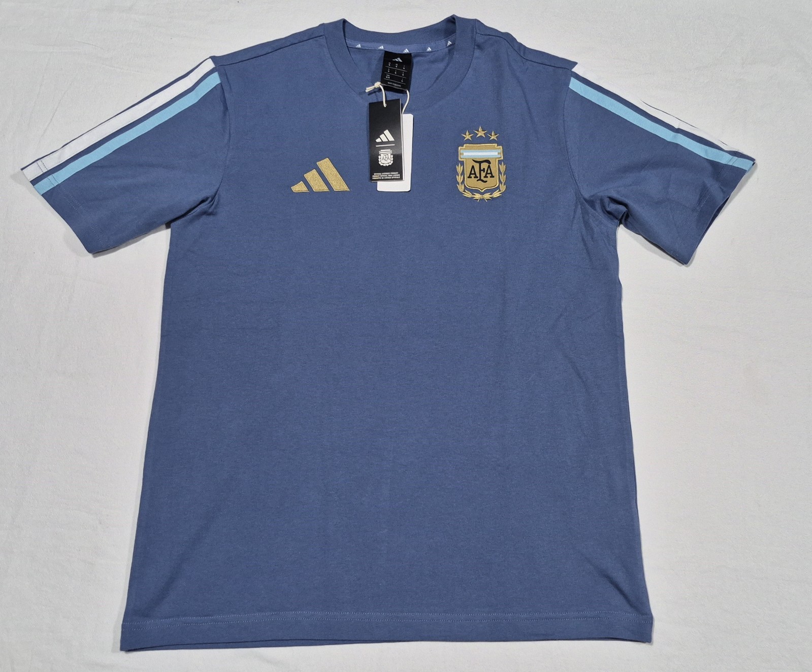 Adidas Argentina DNA T-shirt Men’s JZ6296 National Team Shirt Football Soccer