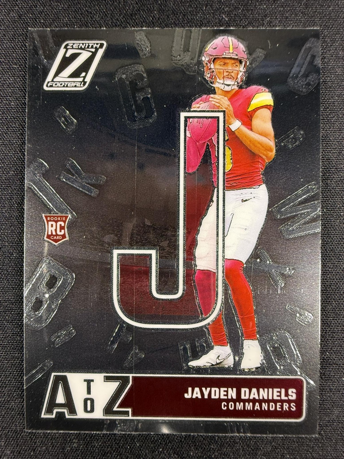 2024 Panini Zenith #10 Jayden Daniels A to Z Rookie