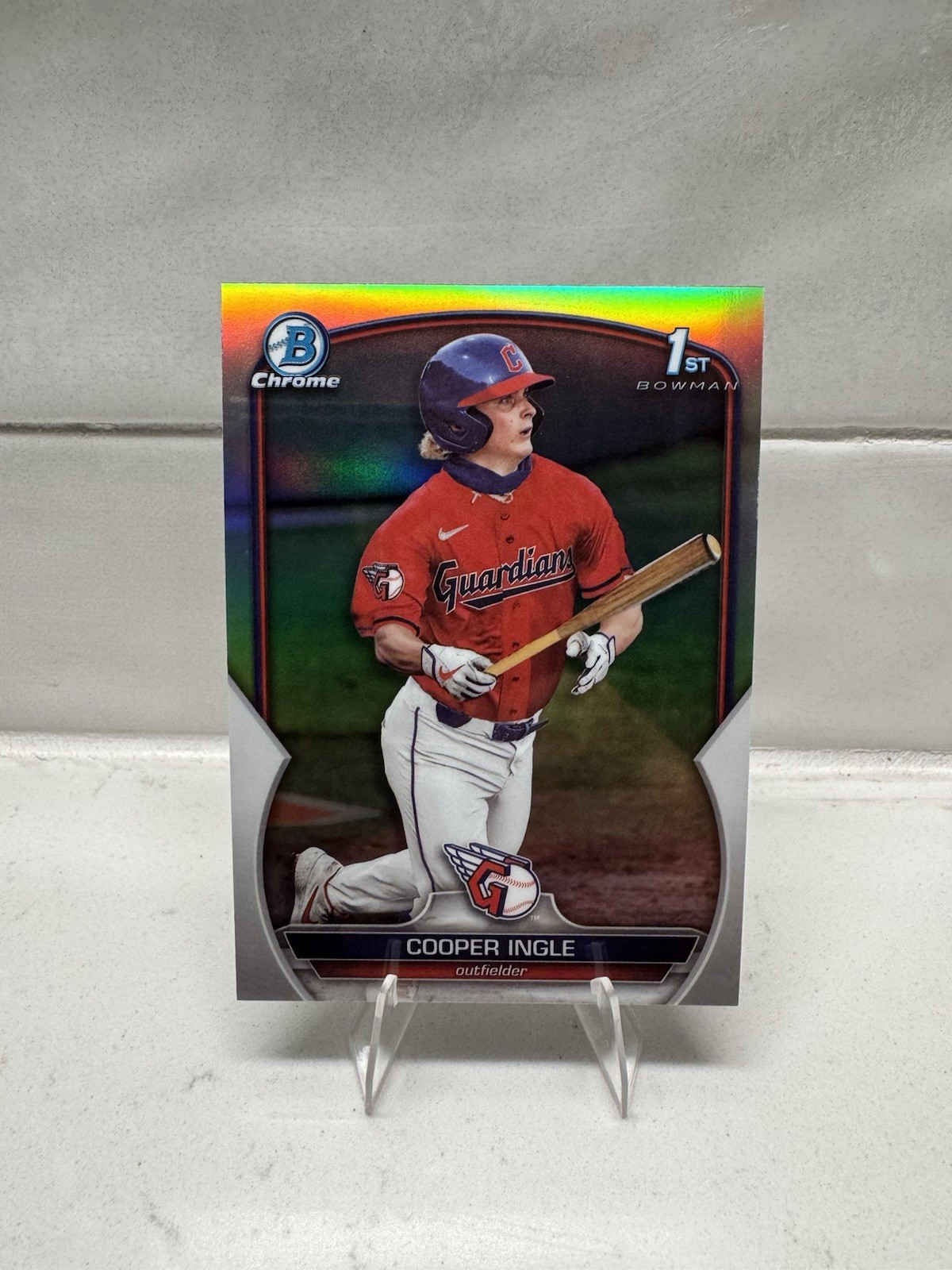 2023 Bowman Draft Cooper Ingle 1st Chrome Refractor #BDC-85 Guardians