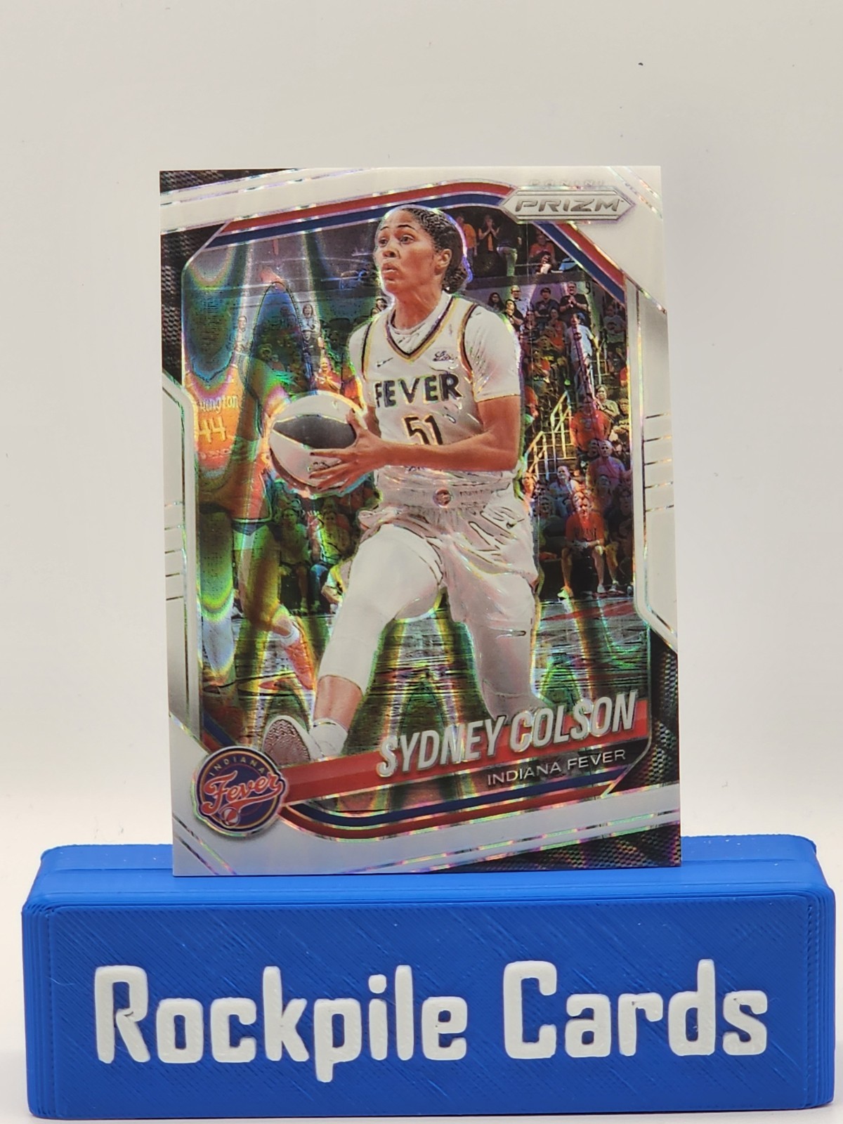 2025 Panini Prizm WNBA – Sydney Colson #1 White Seismic Prizm