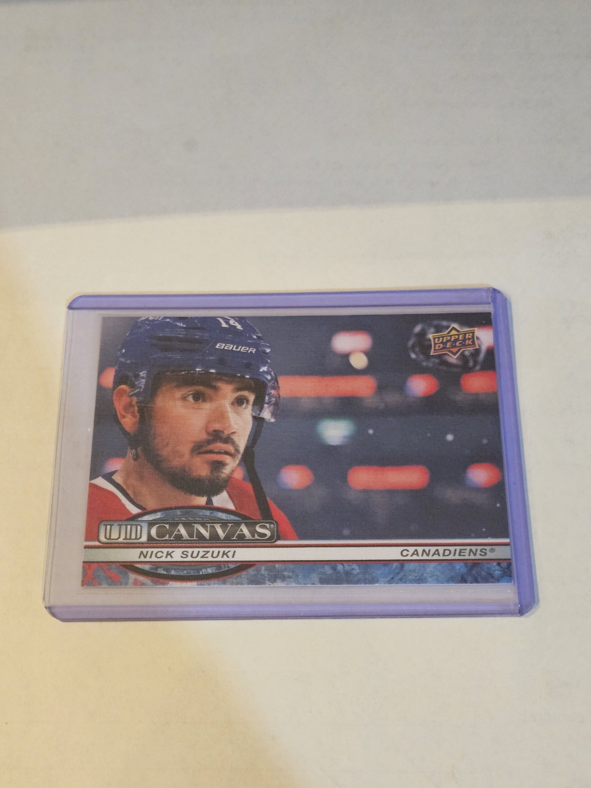 2025-26 Upper Deck Extended Series Nick Suzuki #C-271 UD Canvas Montreal