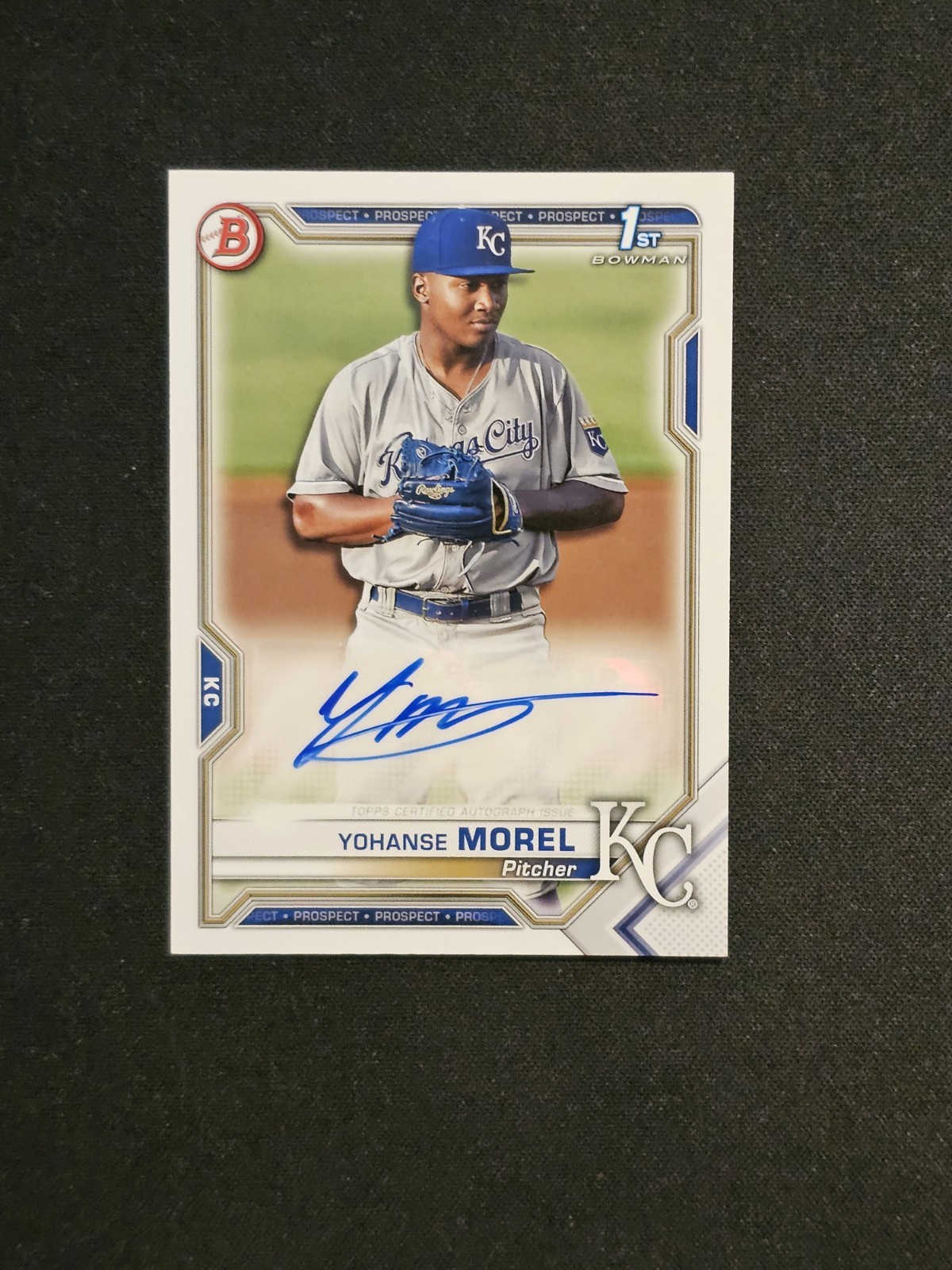 2021 Bowman – Paper Prospect Autographs Yohanse Morel #PAPR-YM (AU, RC)
