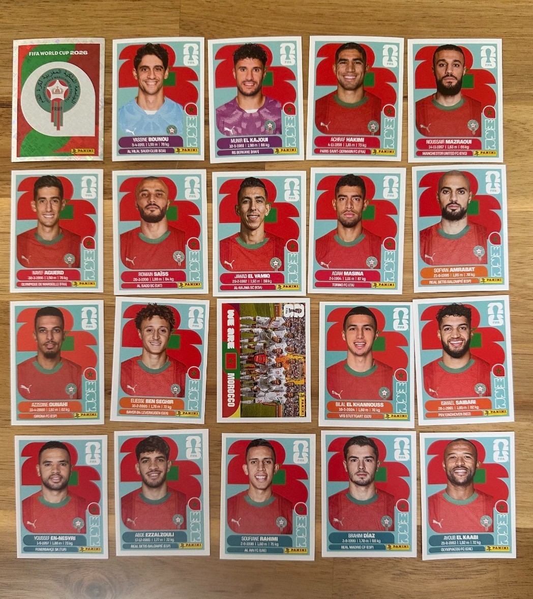 PANINI FIFA WC ALL TEAMS & FOIL SETS READY TO SHIP, PICK YOURS, COMBINE SHIPPING