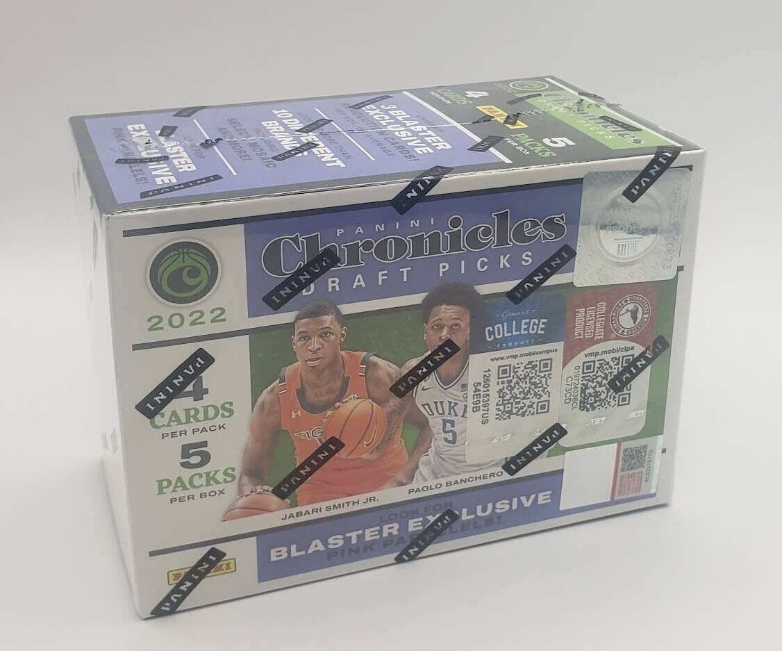 2022-23 Panini Chronicles Draft Picks Basketball Sealed 5 Pack Blaster Box