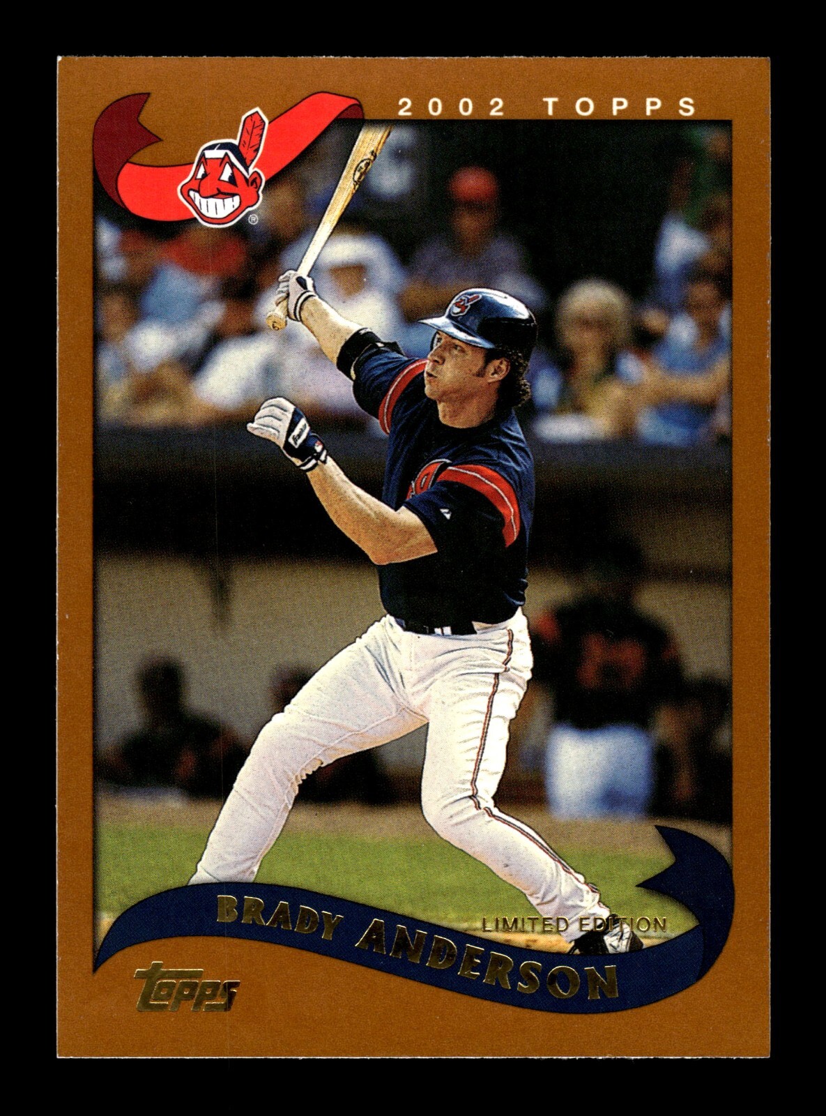 BRADY ANDERSON ⚾ 2002 Topps Tiffany Limited Edition #471 Cleveland Indians