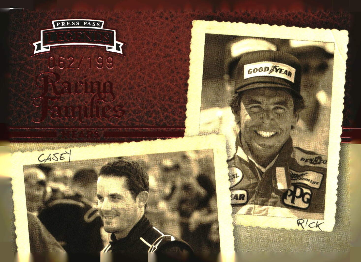 2009 Press Pass Racing Legends base, serial num, Inserts – Pick from list – PYC