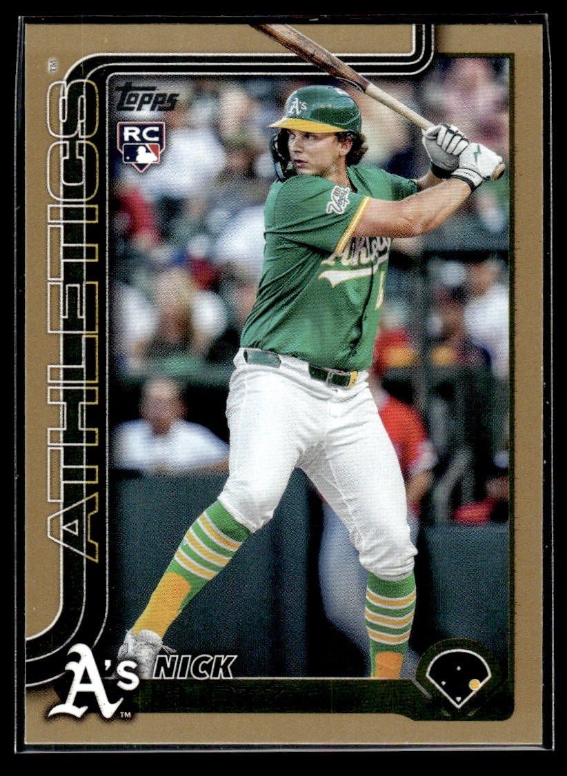 2025 Topps Update Series – Nick Kurtz #US201 Gold /2025 – 6726*