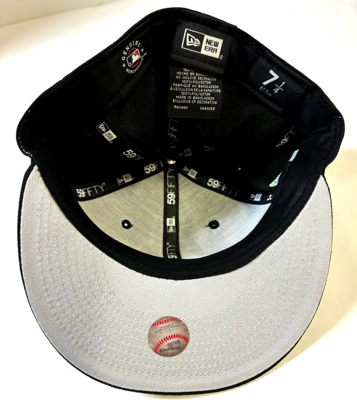 New York Mets MLB Color Pack MULTI World Series NE Fitted Hat~Black