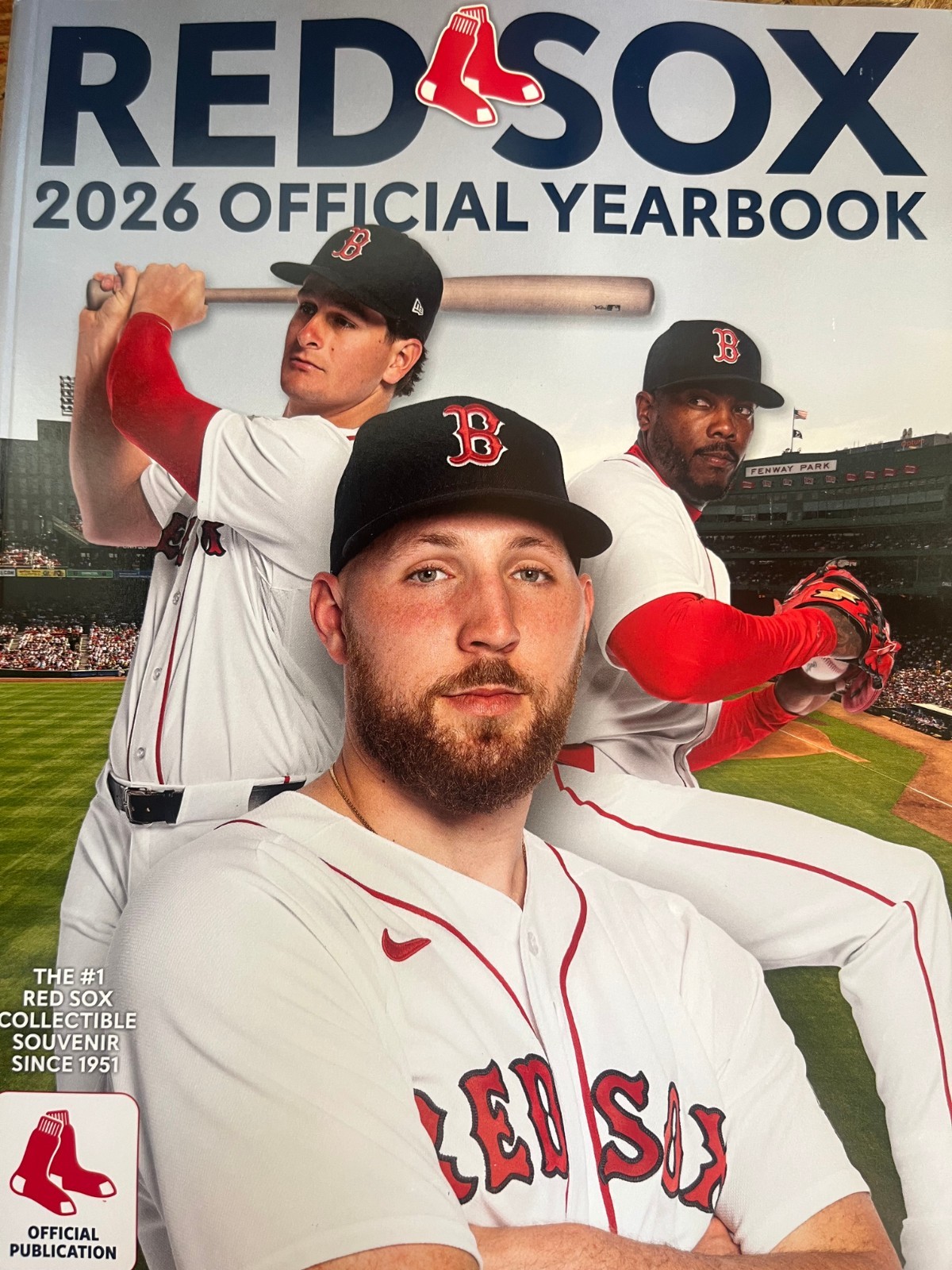 2026 BOSTON RED SOX YEARBOOK OFFICIAL MLB WORLD SERIES CHAMPIONS LIMITED