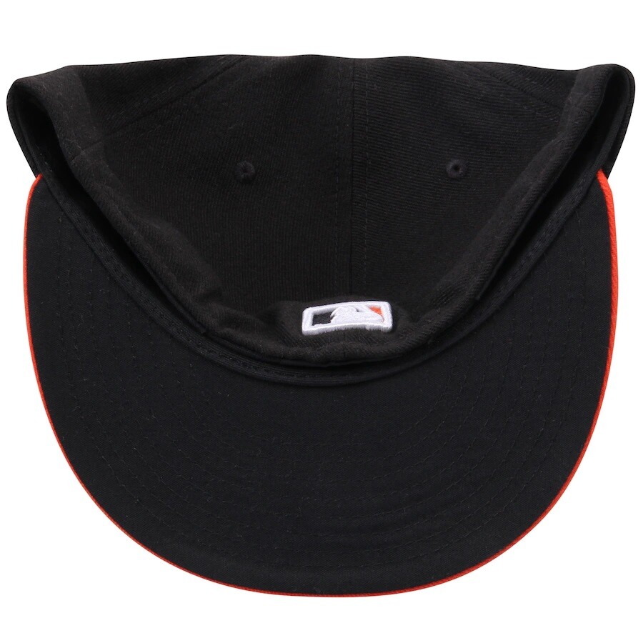 Baltimore Orioles New Era Road Authentic On-Field 59FIFTY Fitted Hat