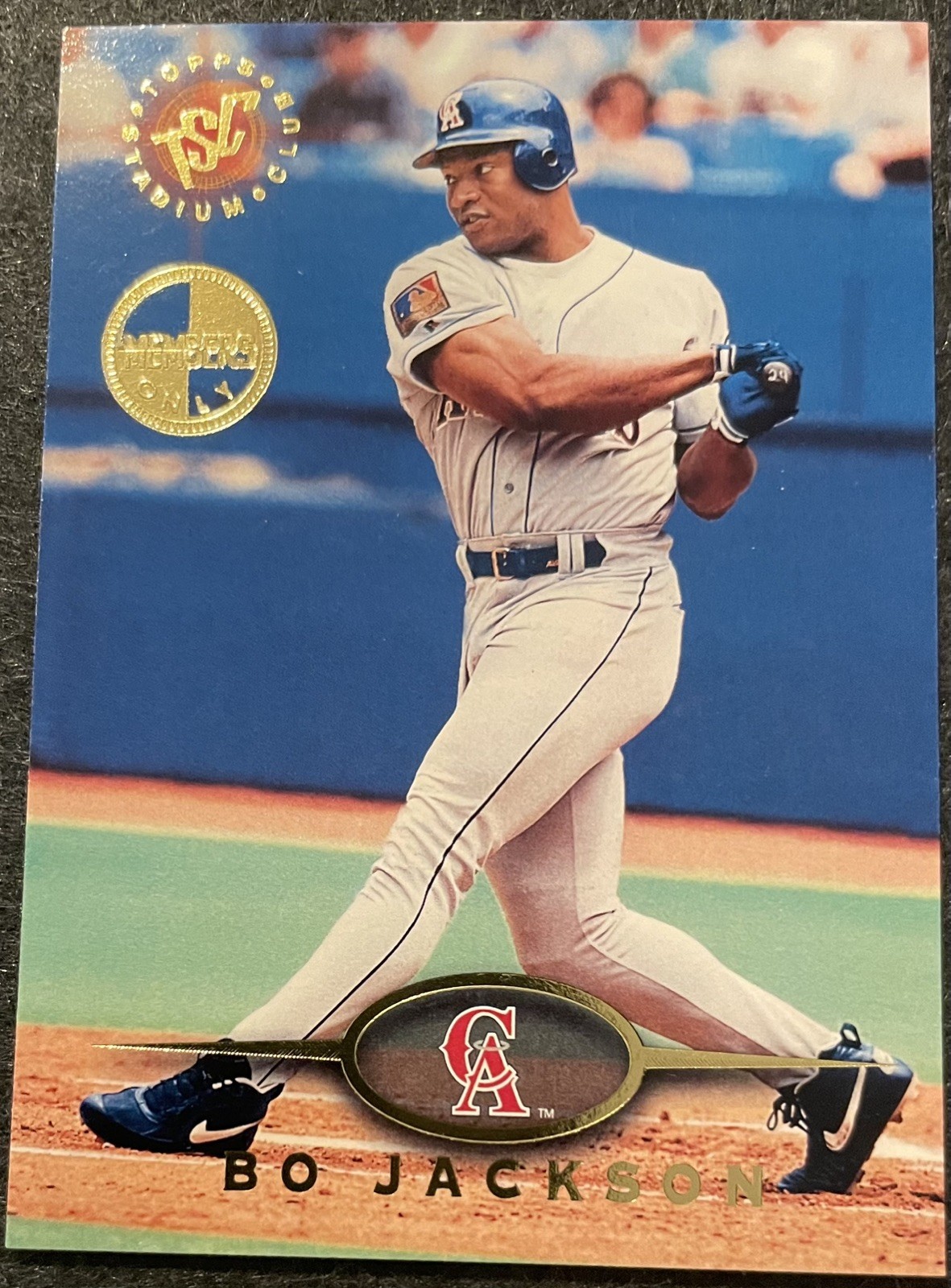 1995 Topps Stadium Club – Bo Jackson #2 Members Only