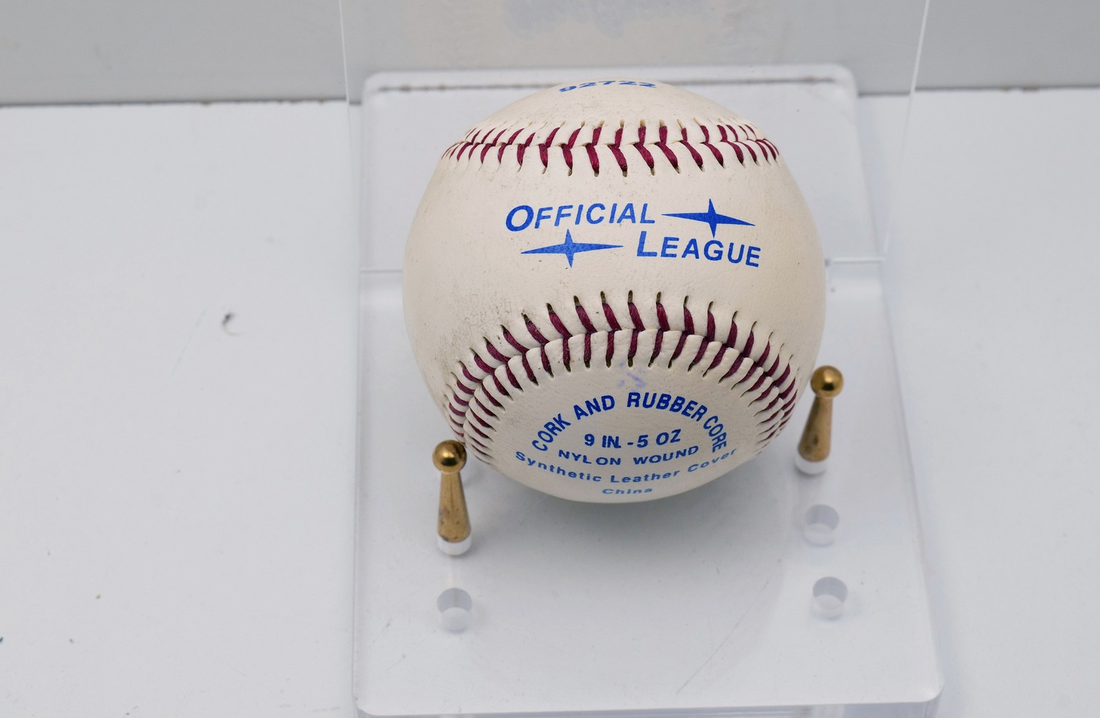 MacGregor Official League Baseball with Multiple Unknown Signatures No Stand