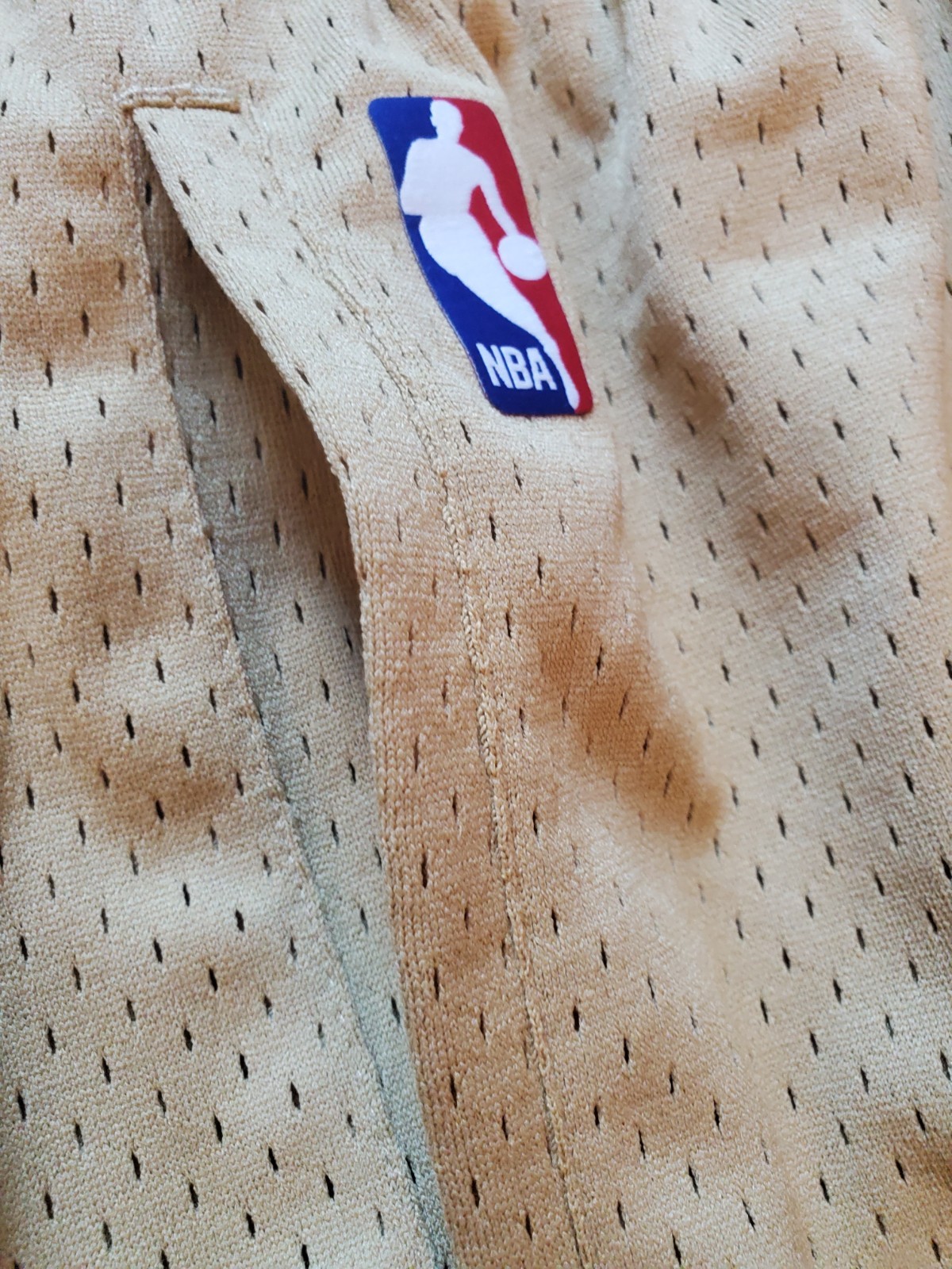 Sacramento Kings Mitchell & Ness 2005 Gold/Purp Swingman Basketball Shorts 2XL
