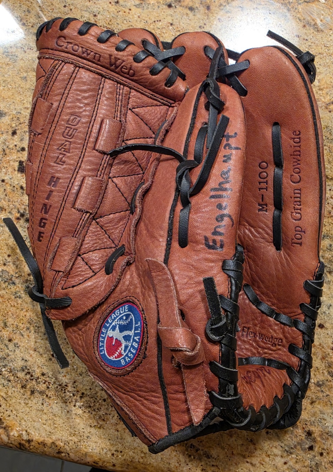 MacGregor Baseball Glove Leather RHT 12″ 95025 M-1100 Right Hand Throw