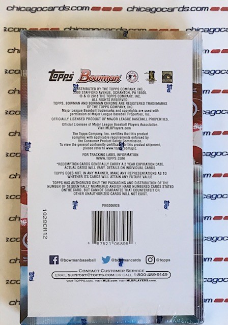 2x 2018 Bowman Baseball HOBBY Pack Look4 Shohei Ohtani Acuna Gold Juan Soto AUTO
