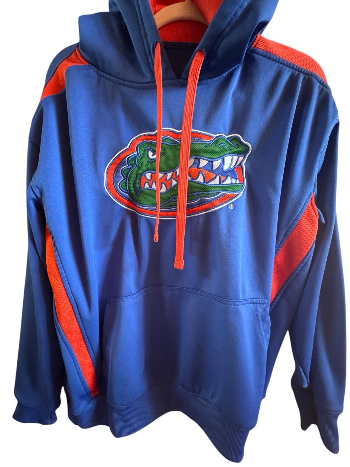 Pro Edge Florida Gators Blue Pullover Hoodie Men’s Sz XL Albert Alligator Logo