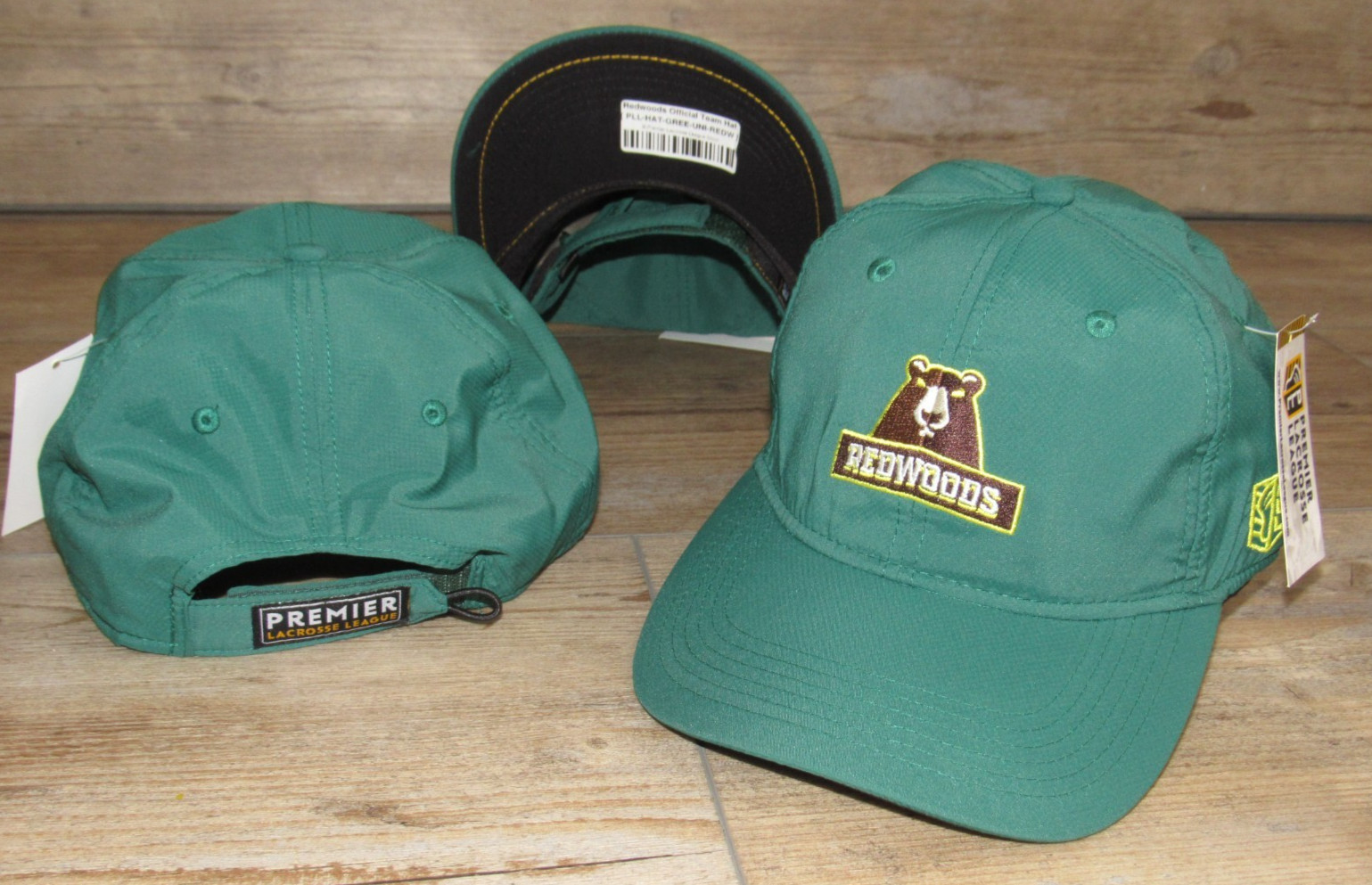 California Redwoods Premier Lacrosse League PLL Adjustable Hat Cap size Men’s