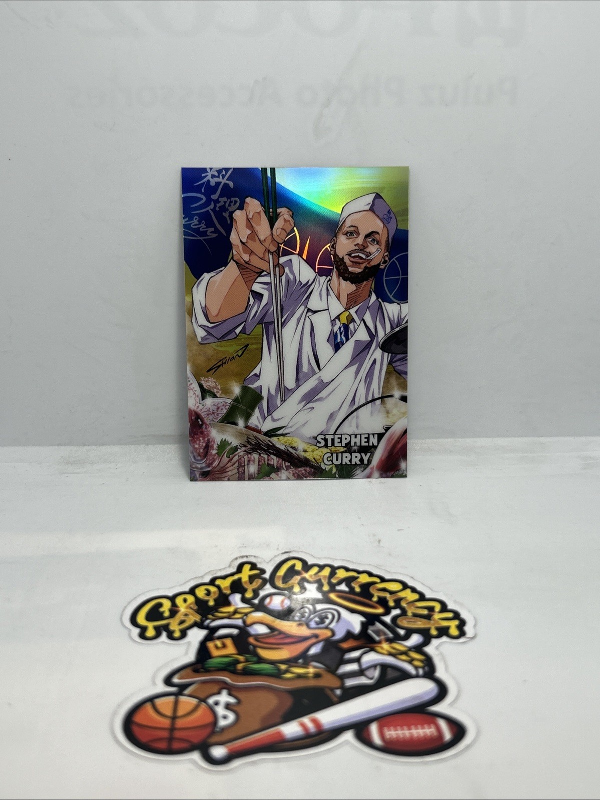 Stephen Curry 2026 Leaf Anime Nation #OVA-9 ⭐Short Print SP⭐ Warriors 🏀