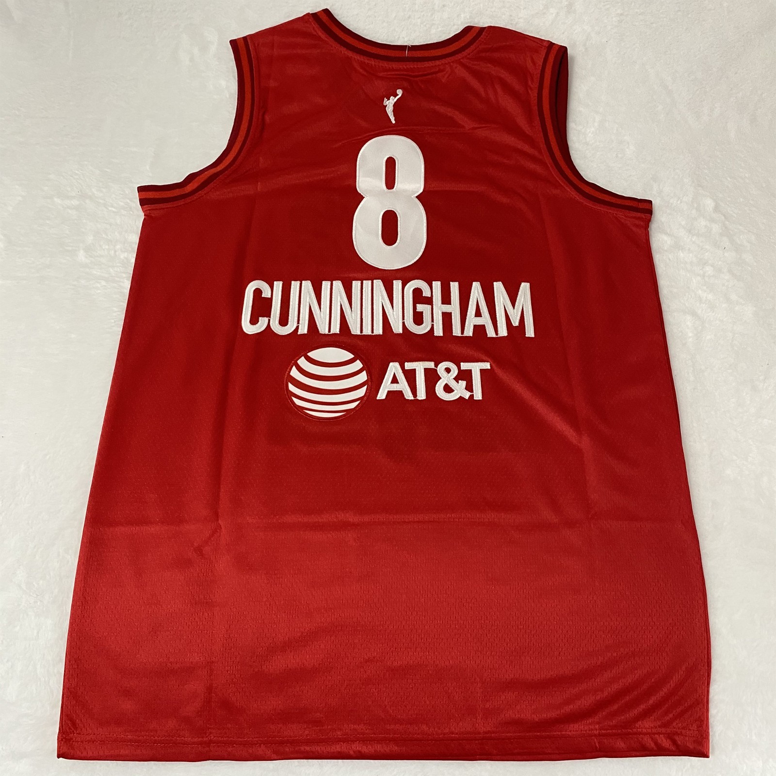 Sophie Cunningham #8 Custom. Sewn version. Red Jersey. Men’s S–2XL
