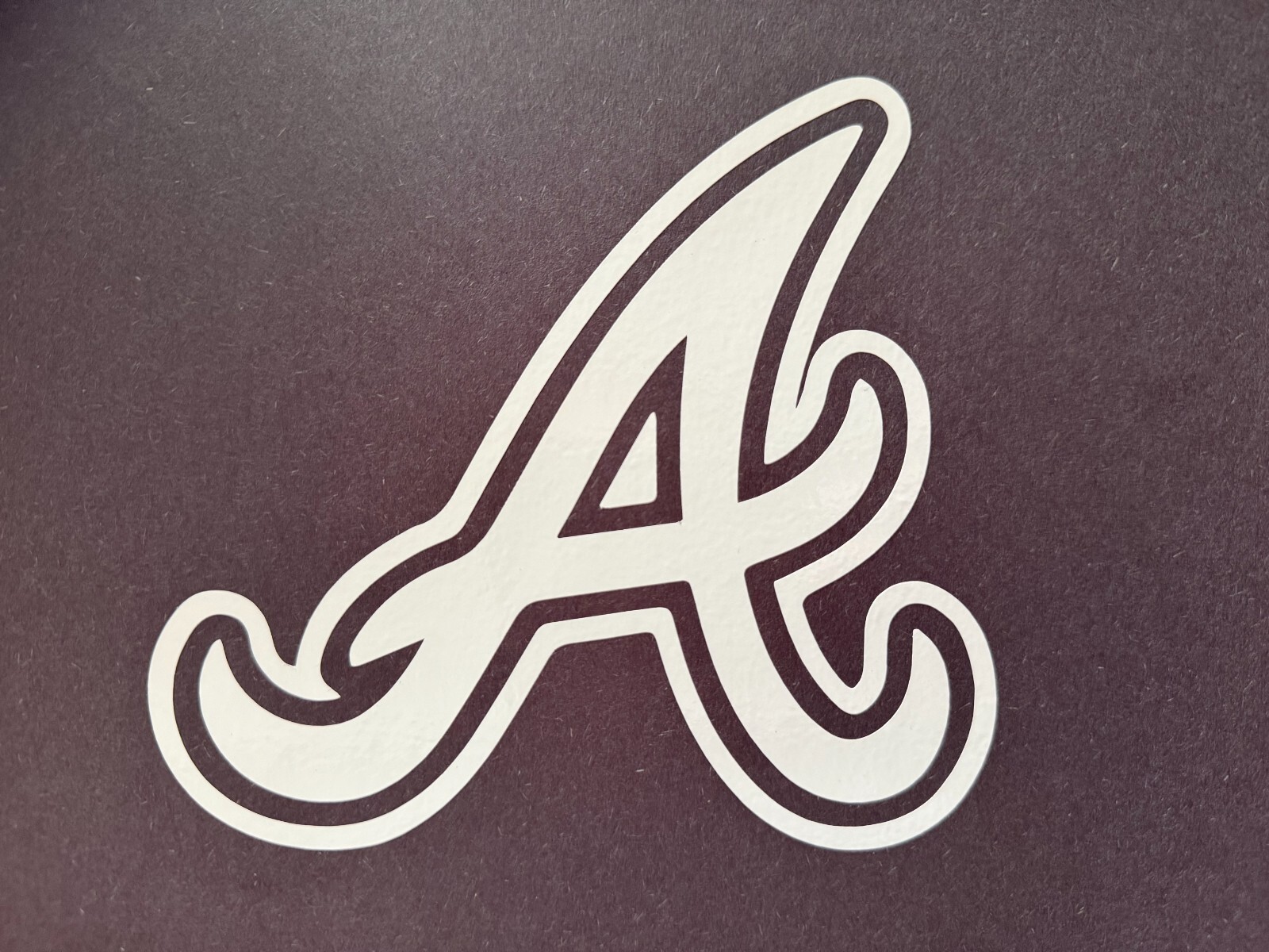 MLB ATLANTA BRAVES BASEBALL VINYL STICKER DECAL