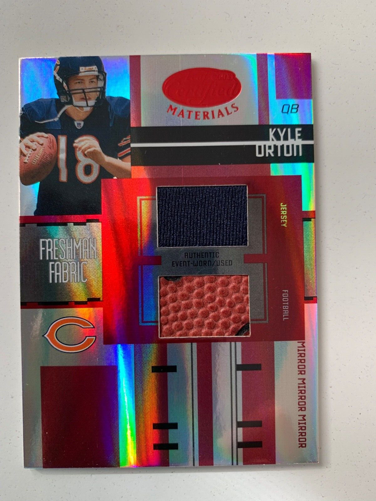 2005 Leaf Certified rc rainbow KYLE ORTON /5 /25/50/150 Chicago Bears