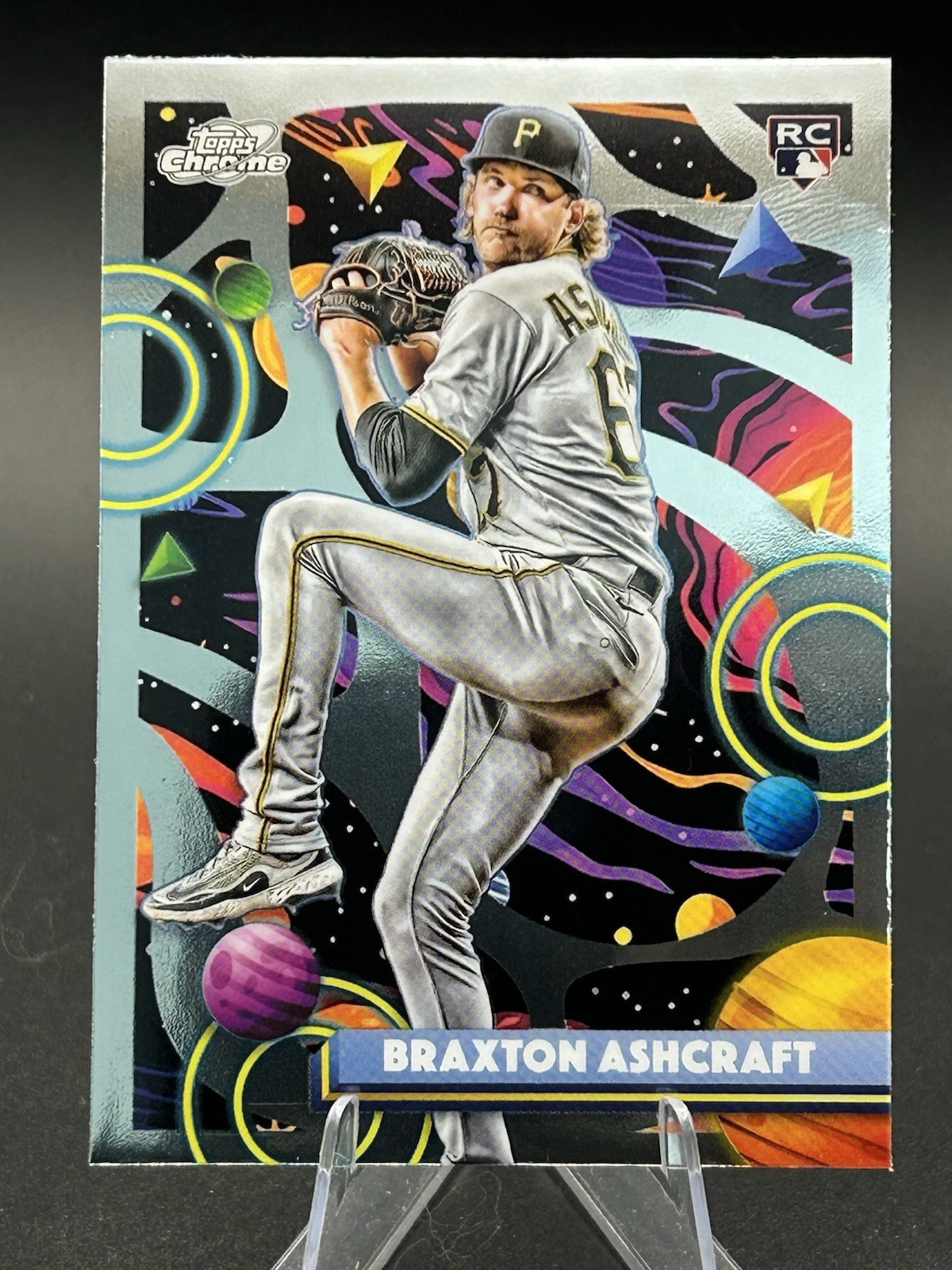 2025Topps Cosmic Chrome Rookie Refractor Braxton Ashcraft #62 Pirates B988
