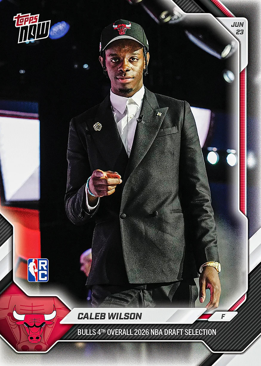 24-Card Bundle Draft Selection RC Dybantsa 2025-26 NBA Topps NOW Presale