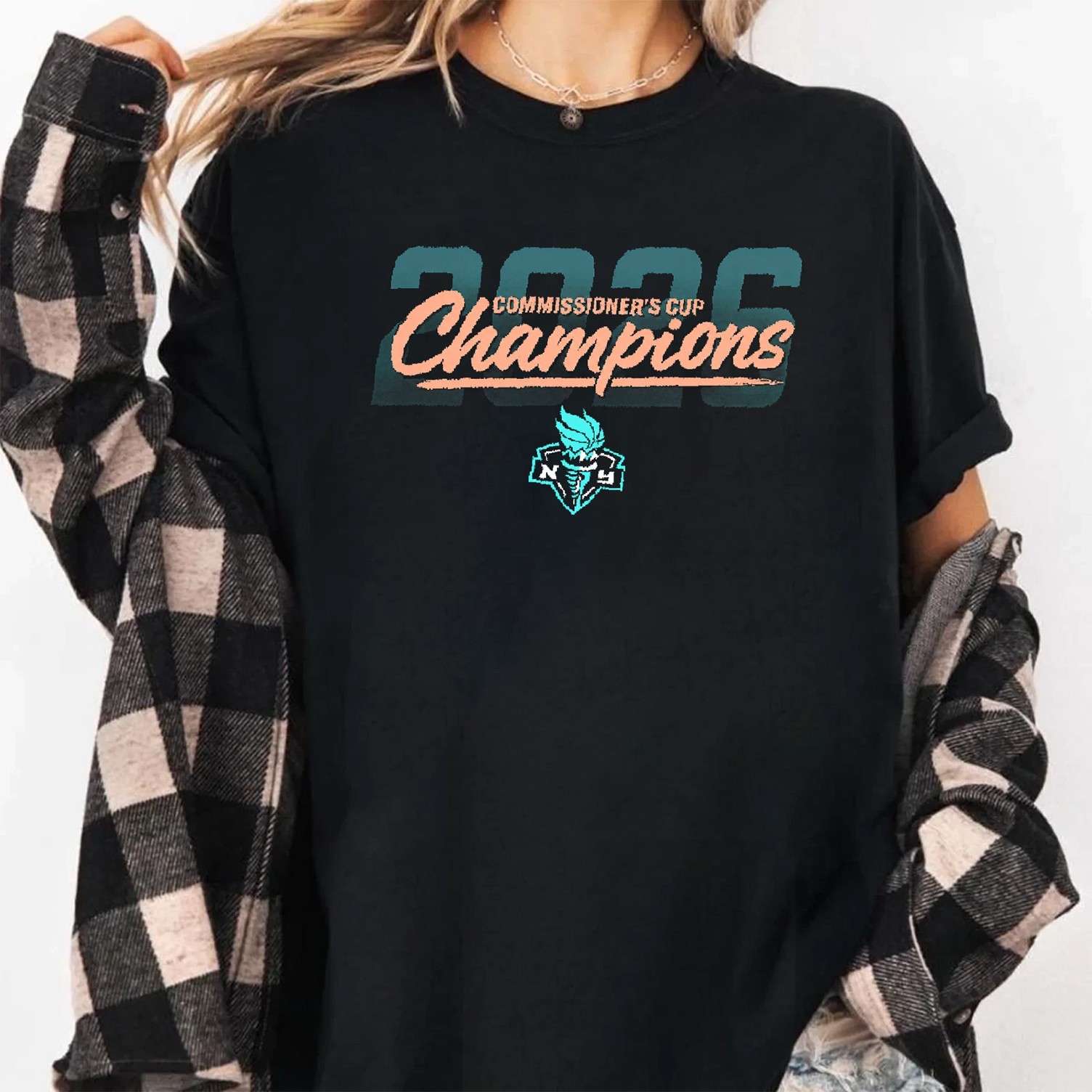 New York Liberty 2026 WNBA Commissioners Cup Champions Shirt