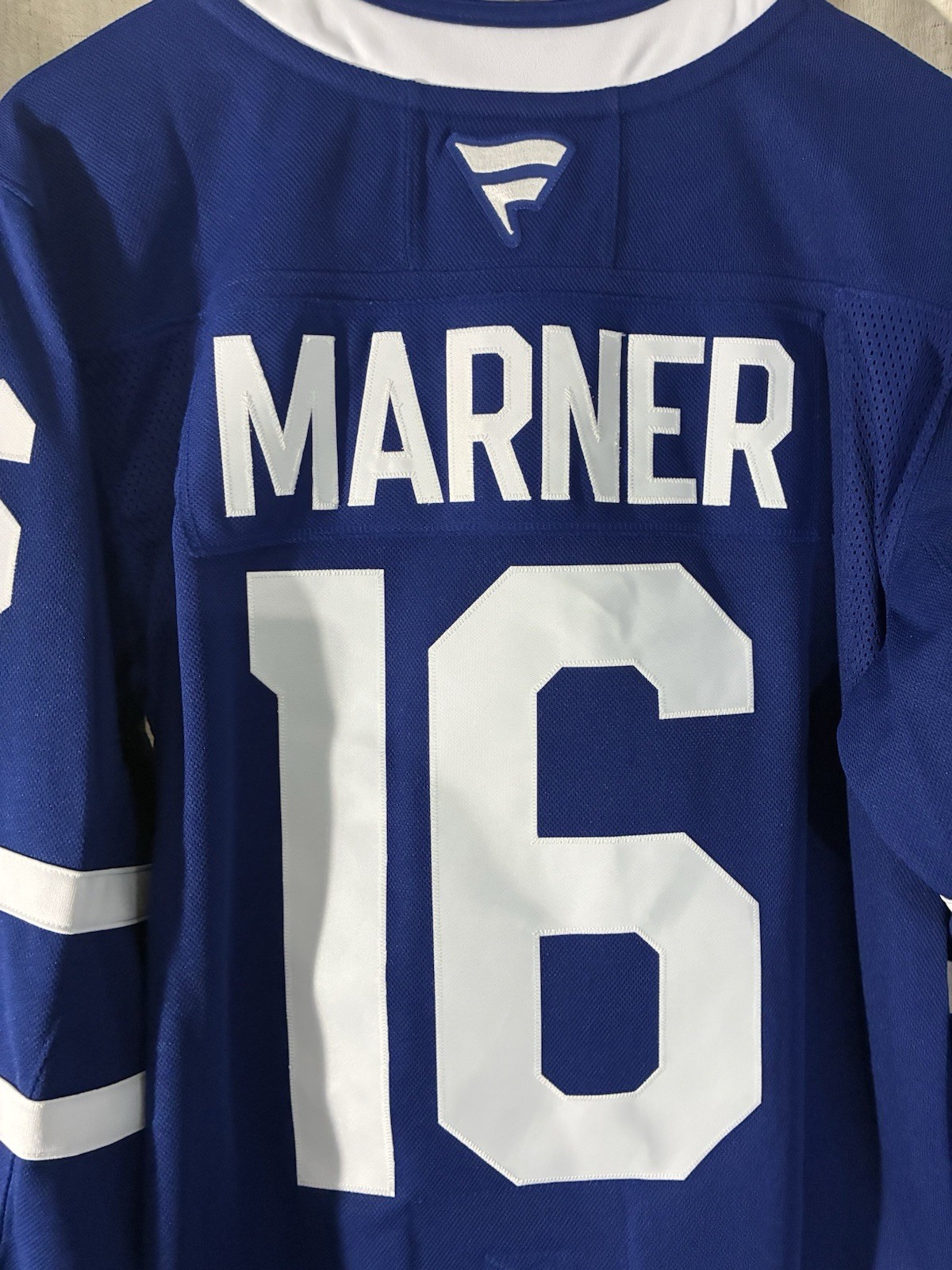 Toronto Maple Leafs Mitch Marner Fanatics Blue Home Premium Jersey Size 46 (S)