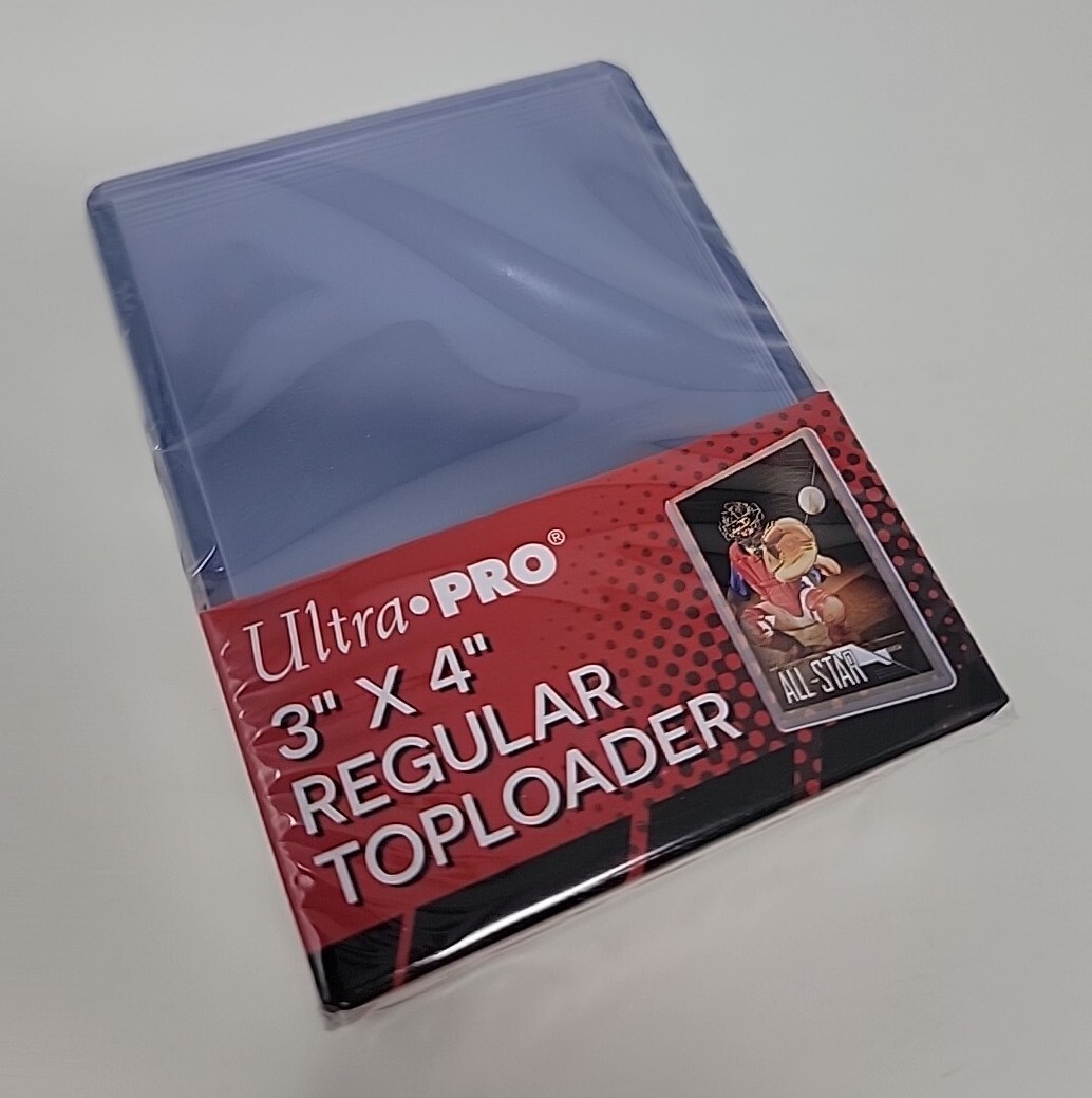 Ultra Pro 3×4 Regular Toploader Card Holder ( 25 per pack) 81385 AW6475 UltraPro