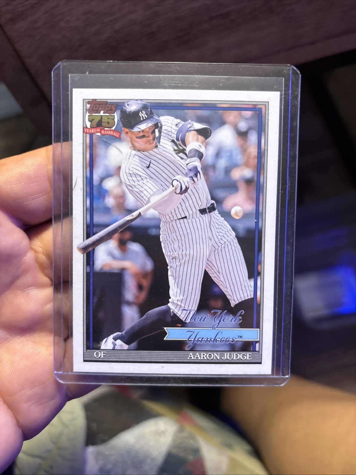 2026 Topps Series 1 1991 Throwback Aaron Judge T91-34 New York Yankees