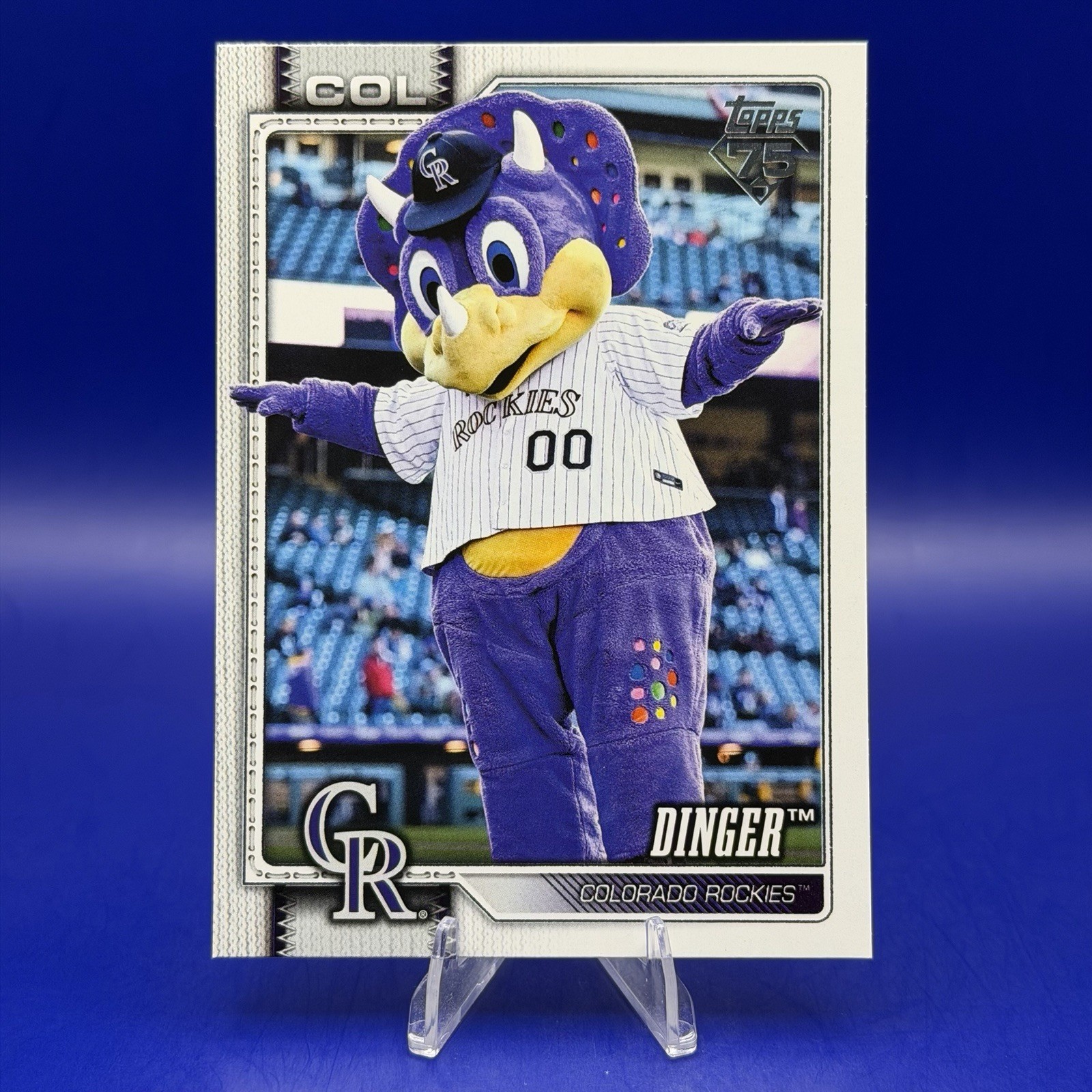 2026 Topps Series 1 Celebration Dinger Mascot #M-4 Colorado Rockies