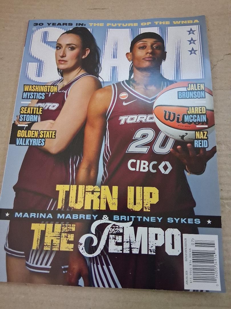 MARINA MABREY SYKES TORONTO TEMPO SLAM MAGAZINE JUN JUL 2026 ISSUE #262 WNBA