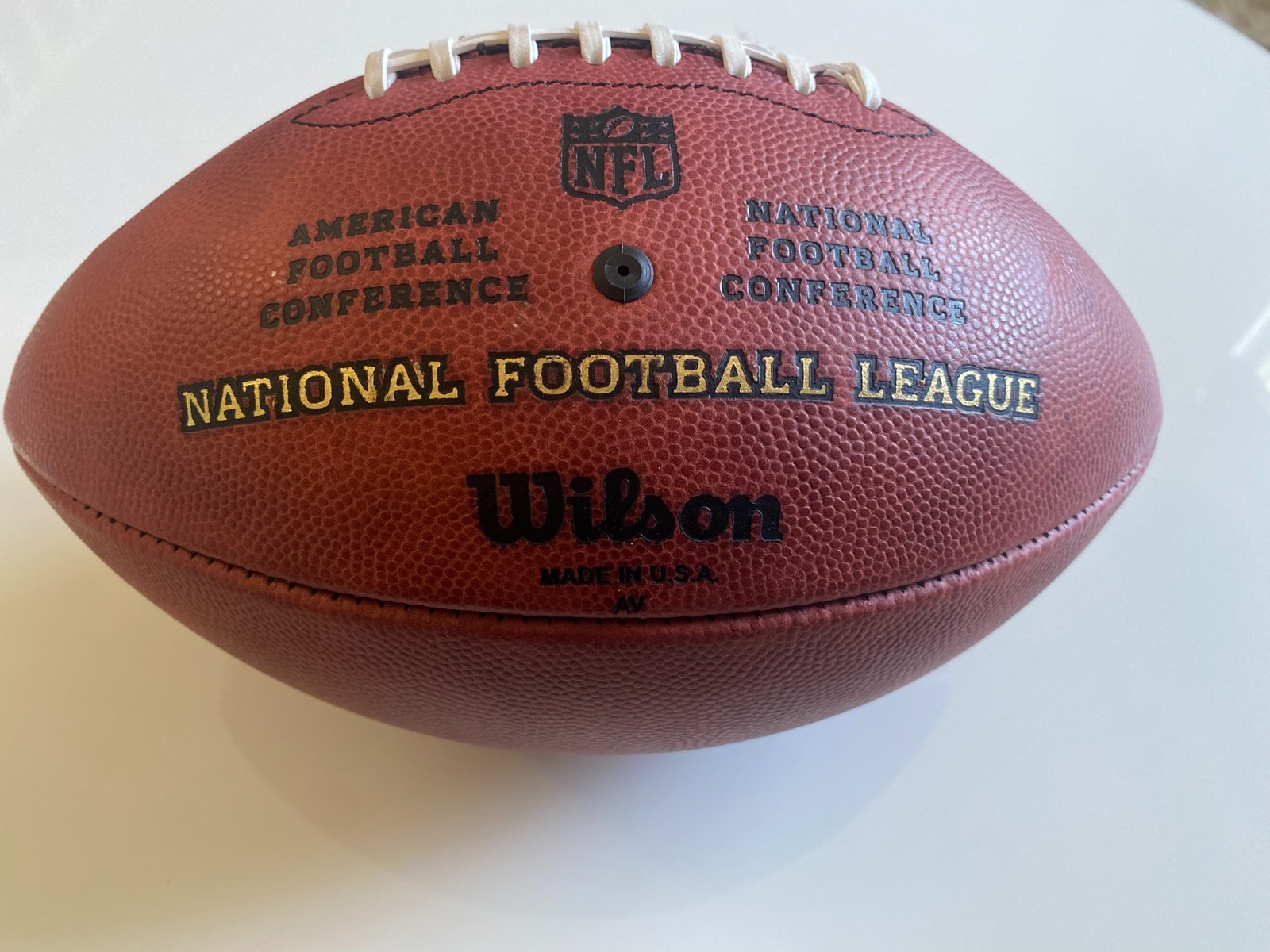 New England Patriots Bruce Singal Commemorative Wilson NFL Football Robert Kraft