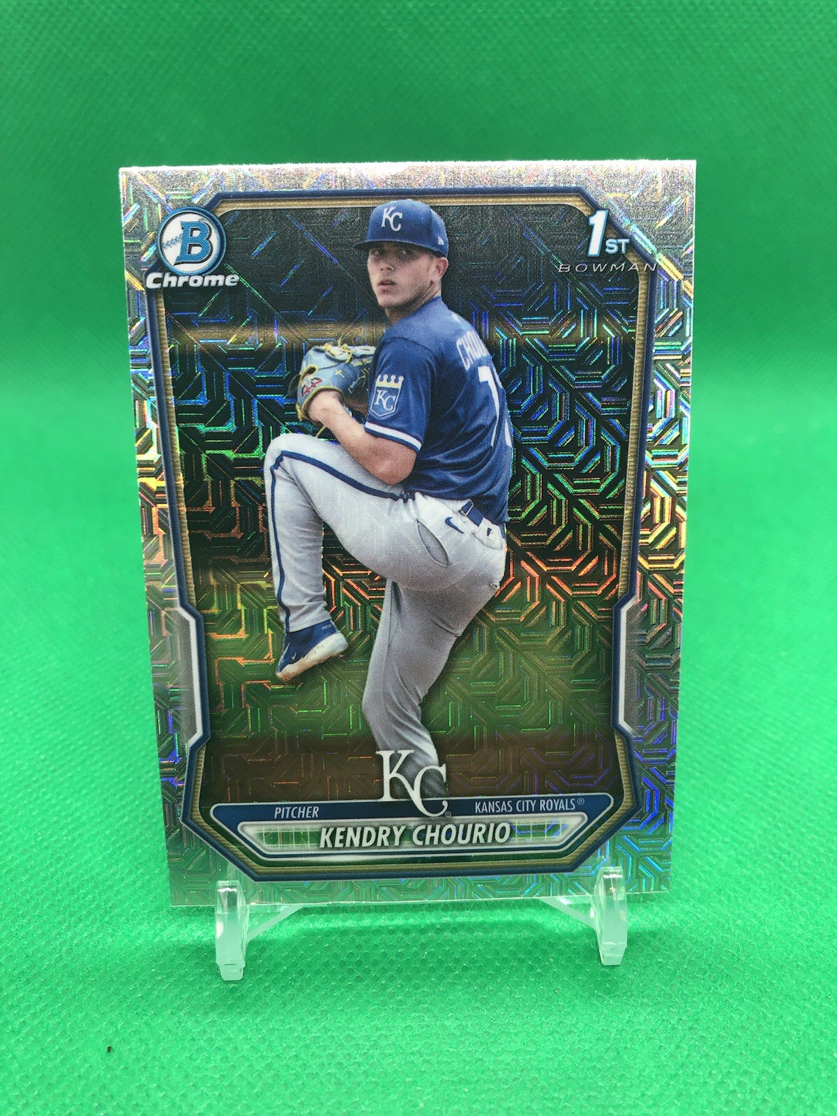 2026 bowman baseball Kendry Chourio Mojo Refractor BCP-7