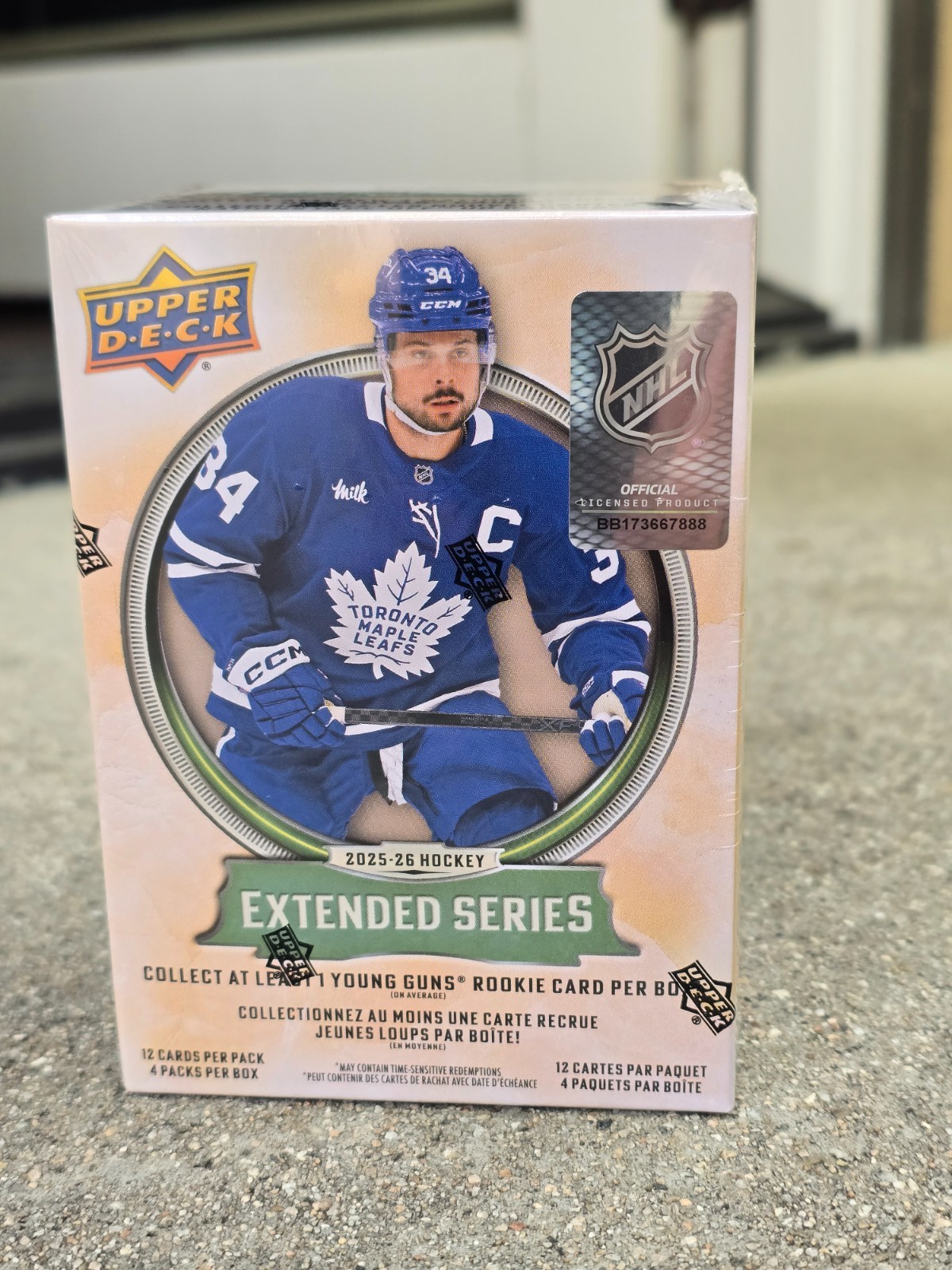 2025-26 Upper Deck Extended Series NHL Hockey Blaster Box | Factory Sealed New