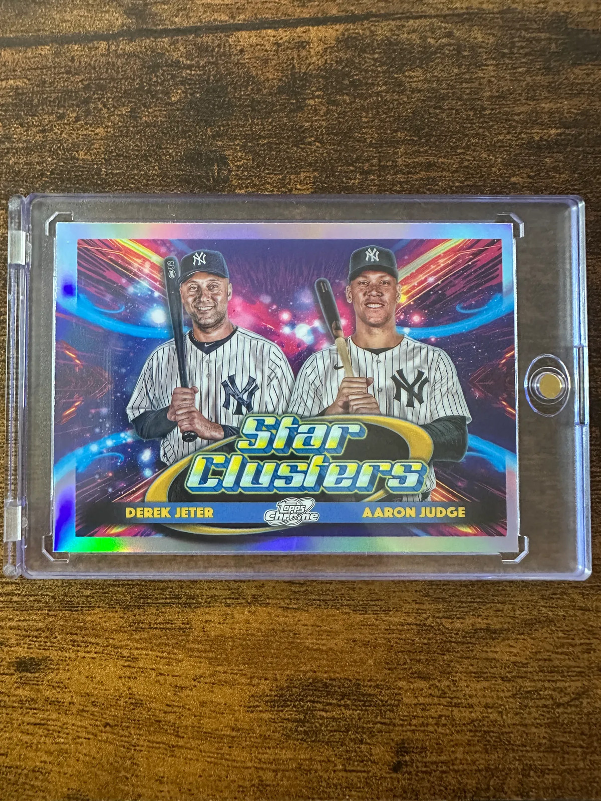 Derek Jeter Aaron Judge 2025 Topps Chrome Star Clusters Refractor #DSC-1
