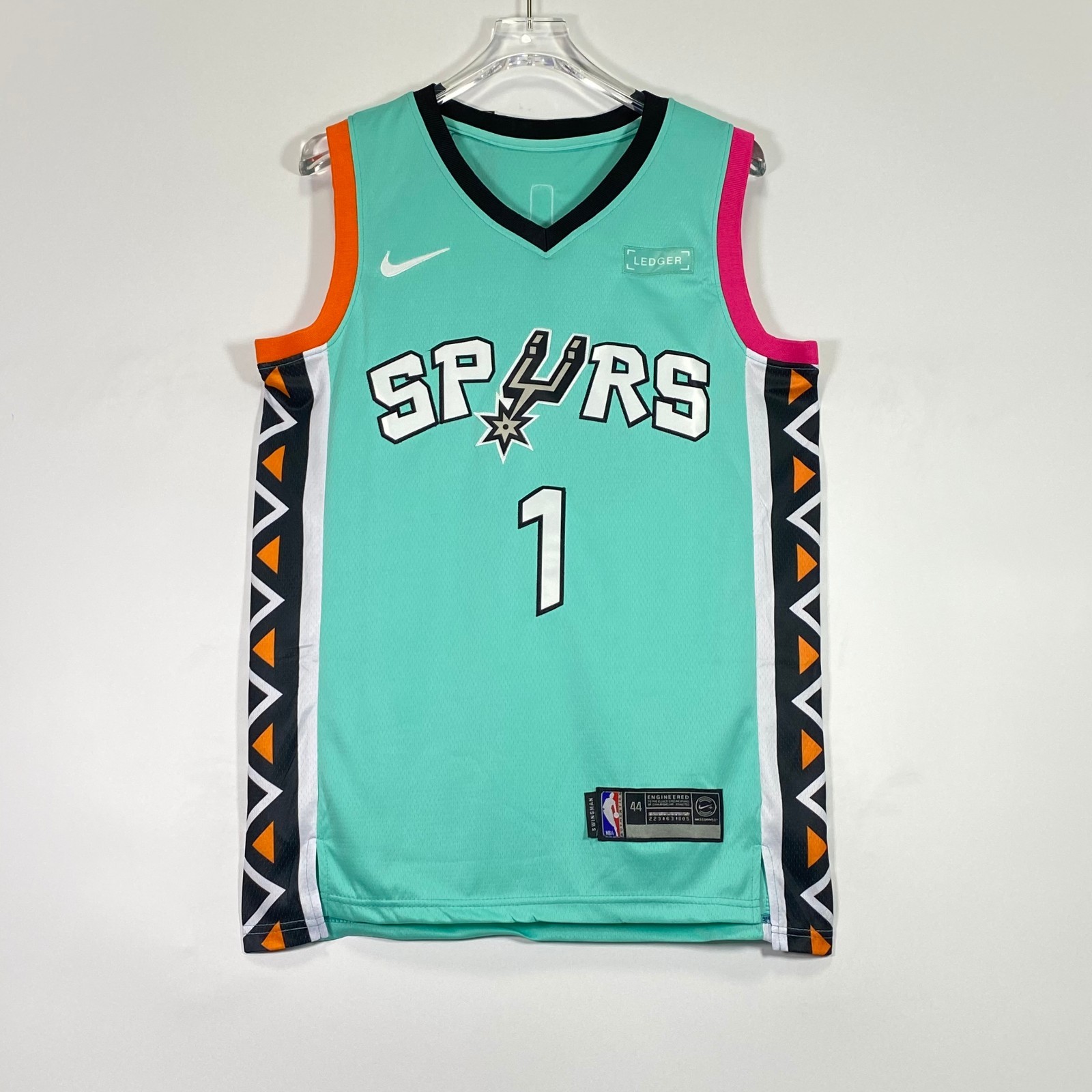 Victor Wembanyama #1 Embroidered Green Jersey S/M/L/XL/XXL