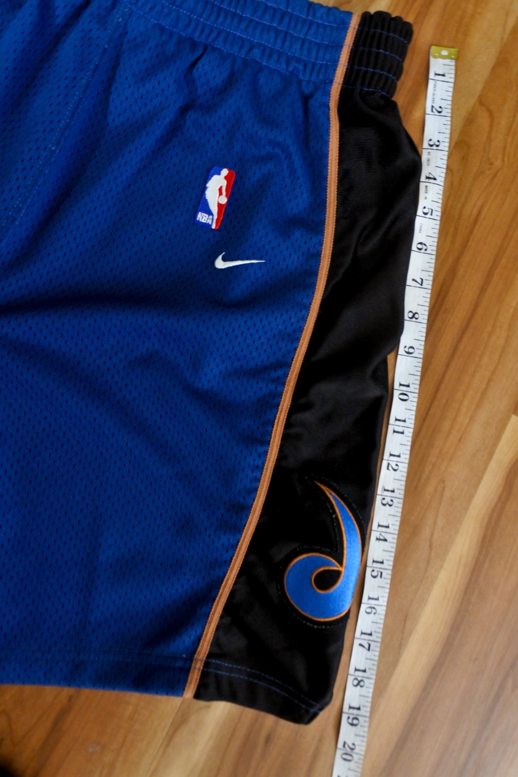 Washington Wizards Nike Authentic Shorts NBA Blue Jordan NBA Men Sewn Size 34