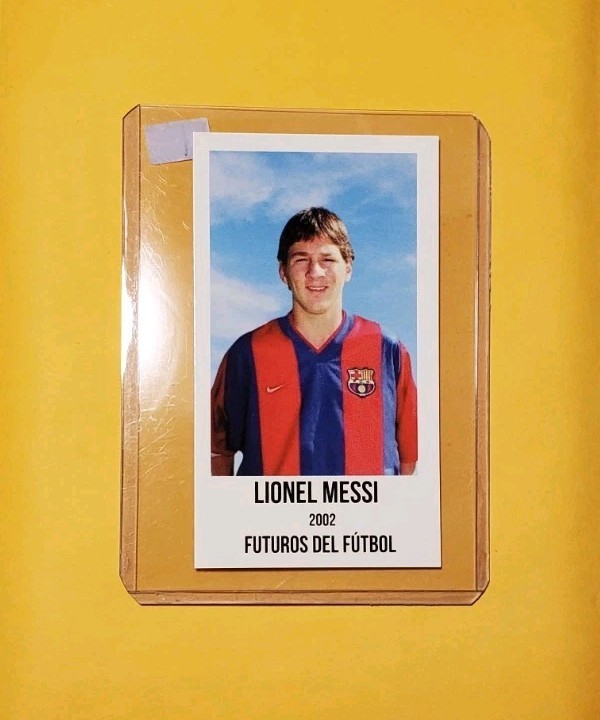 2002 Futuros Del Futbol rookie LIONEL MESSI