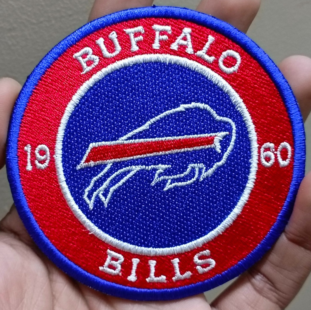 Buffalo Bills NFL Team Logo Iron On Patch – Sew Patch – Embroidered Patch