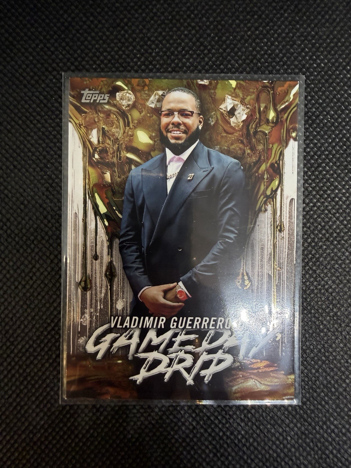Vladimir Guerrero Jr. Gameday Drip 2026 Topps Series 1 Insert #GD-12 Blue Jays