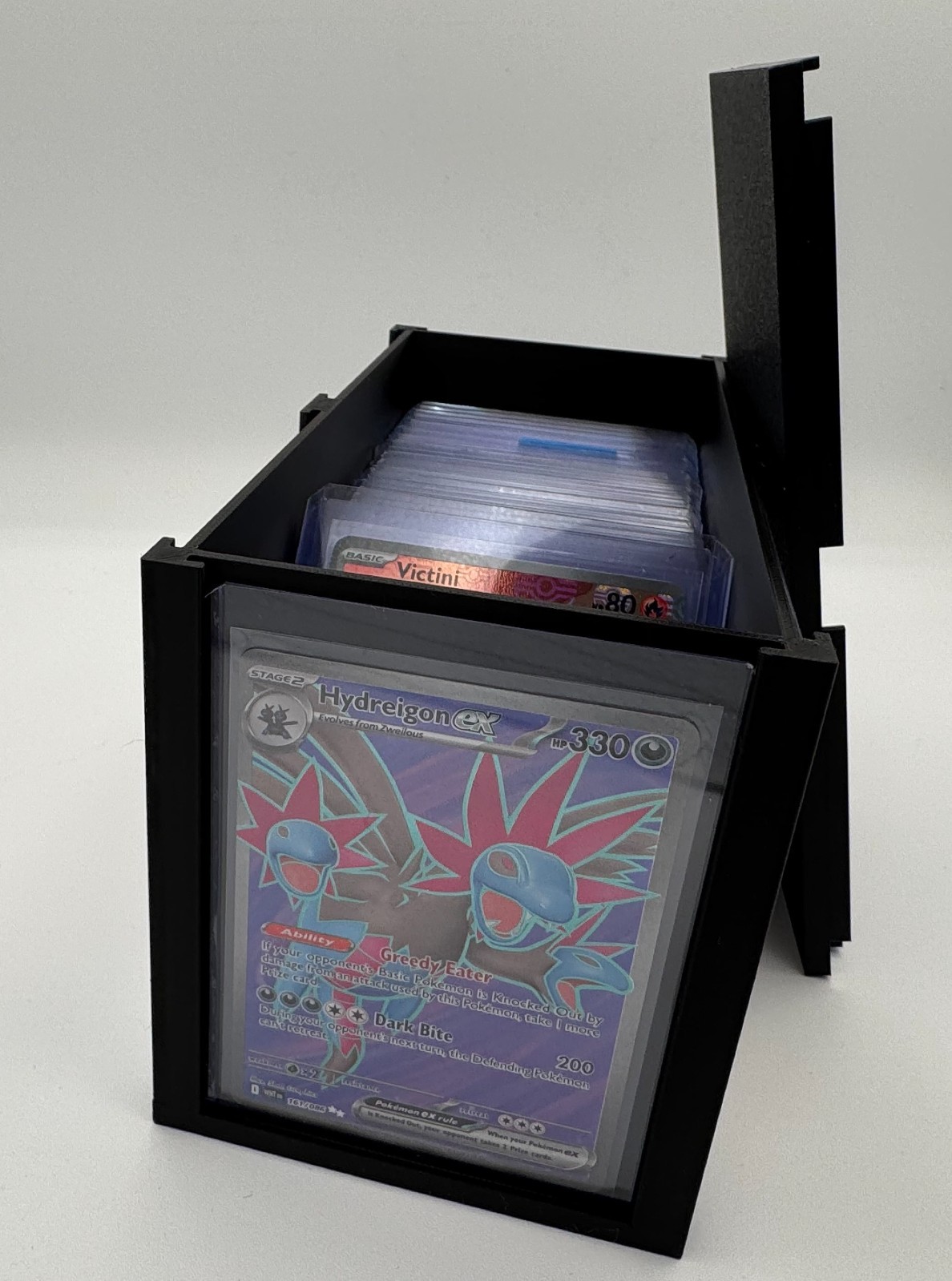 Top Loader Display & Storage Box – Displays 6 Top Loaders + Holds 100 Inside