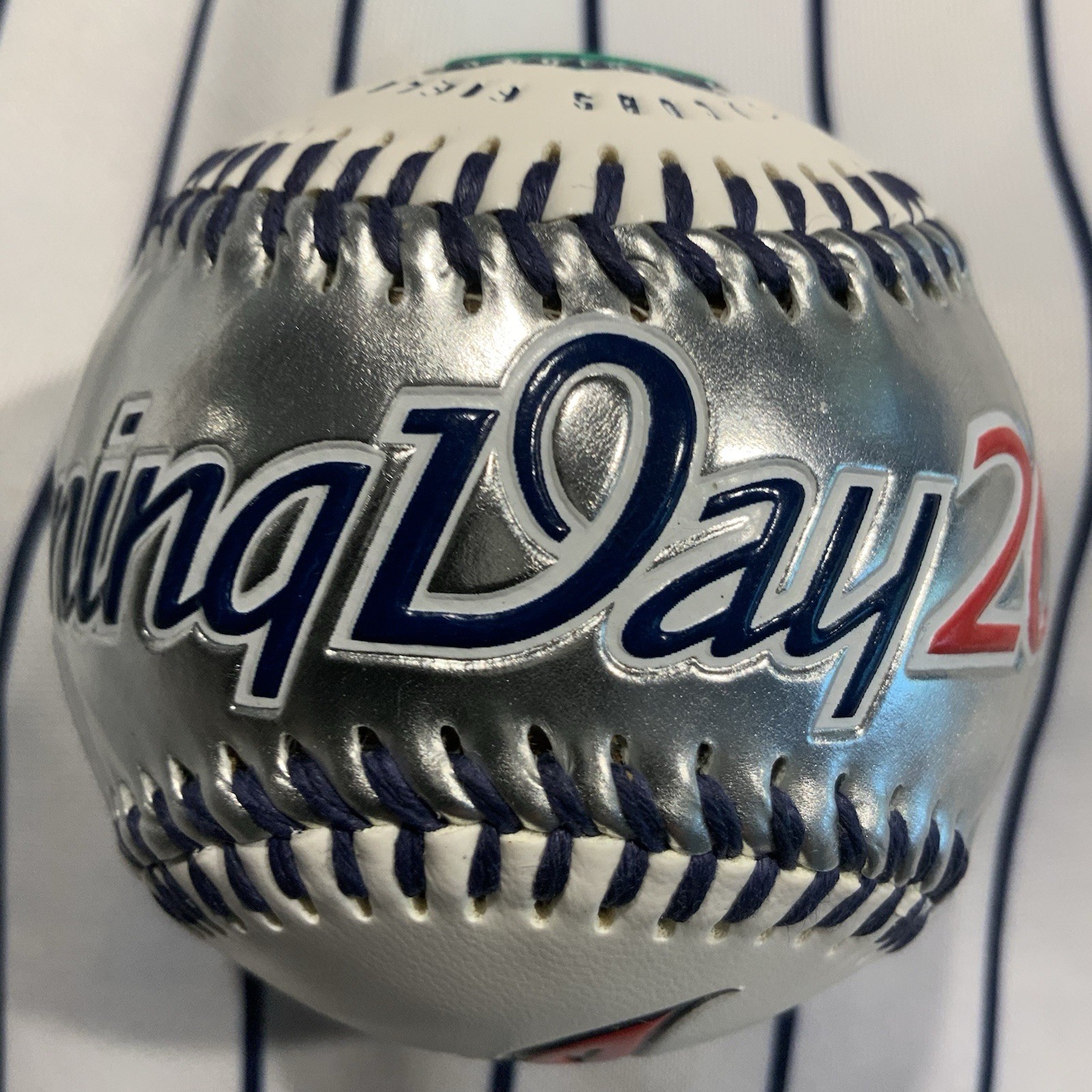 Opening Days 2002 Cleveland Indians Vs. Twins Souvenir Baseball Ball