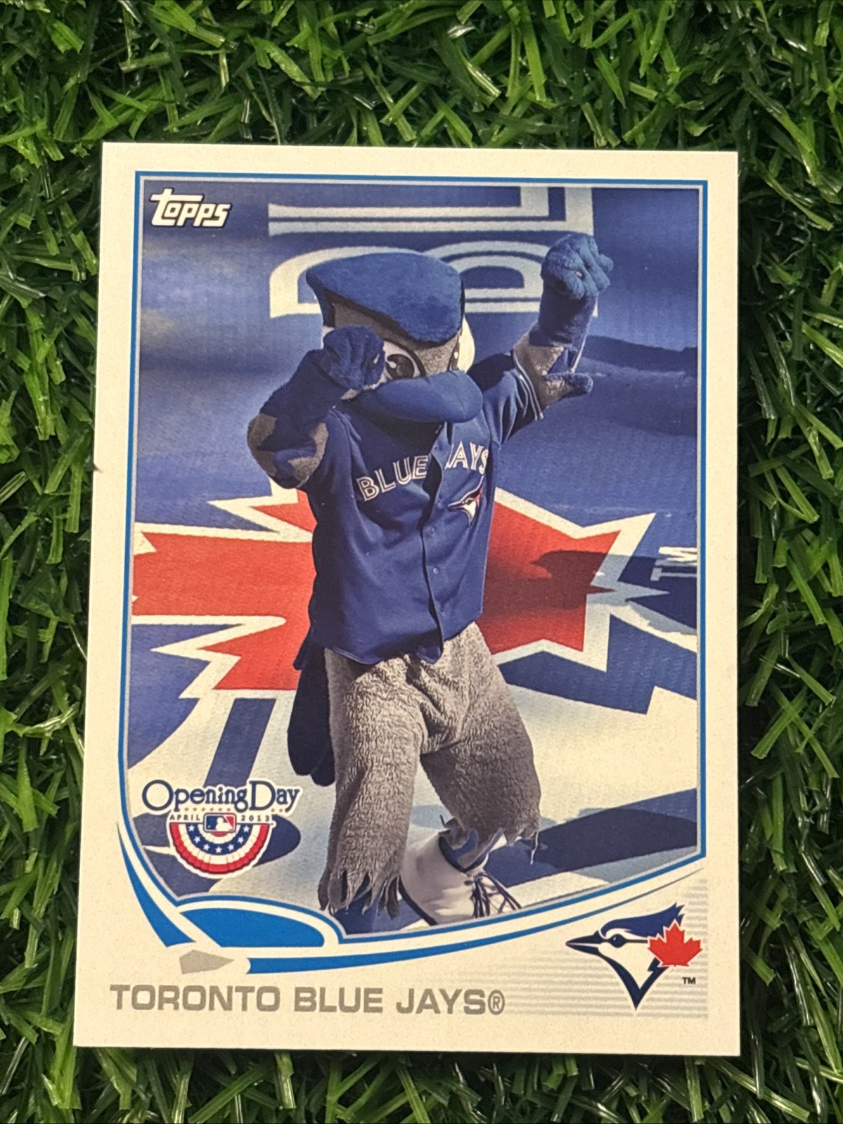 2013 Topps Opening Day Mascots #M-19 Ace Toronto Blue Jays Mascot